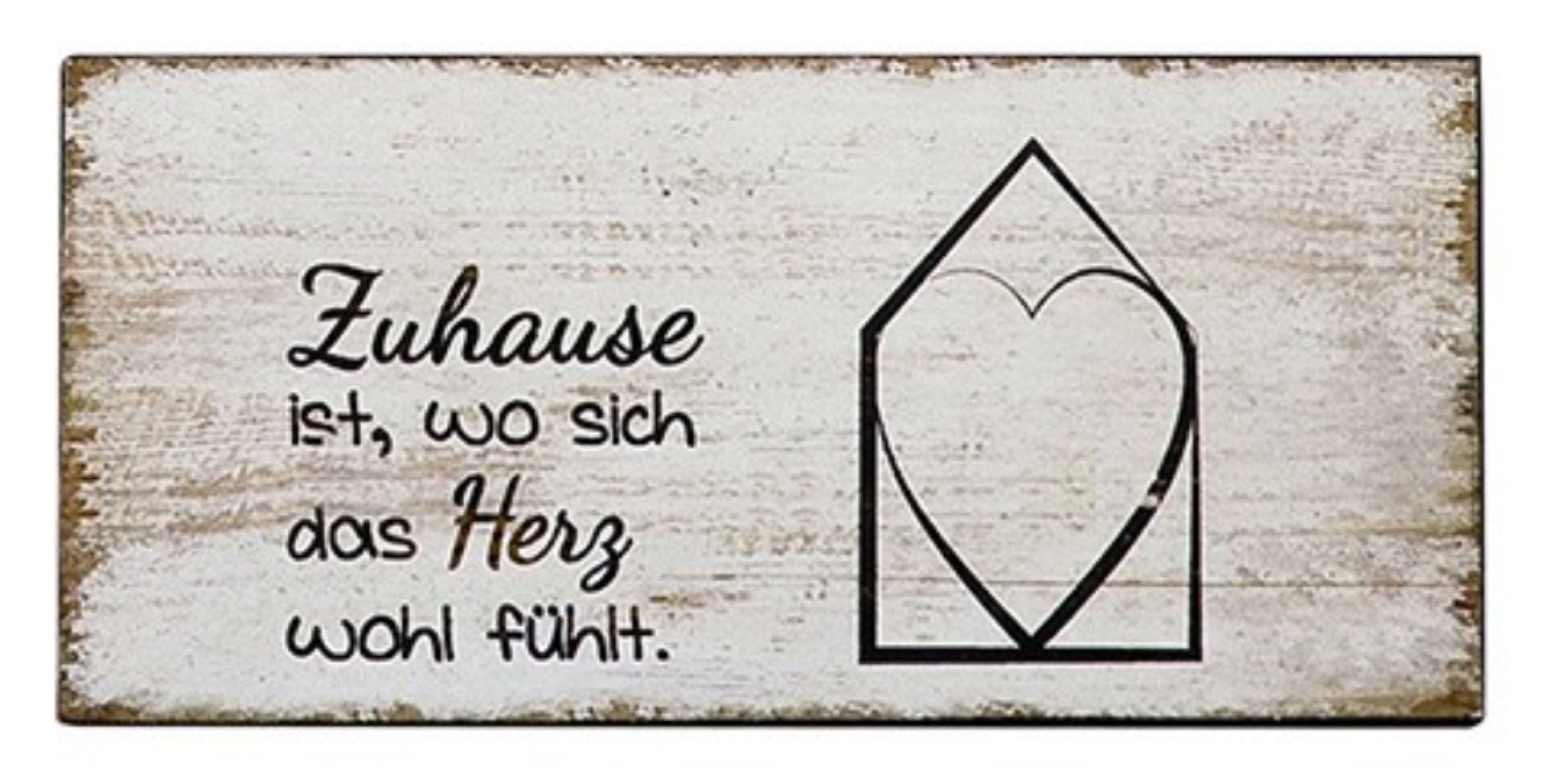 GILDE Spardose, Vintage Retro Dekoschild, Material Metall, Maße 21 x 10