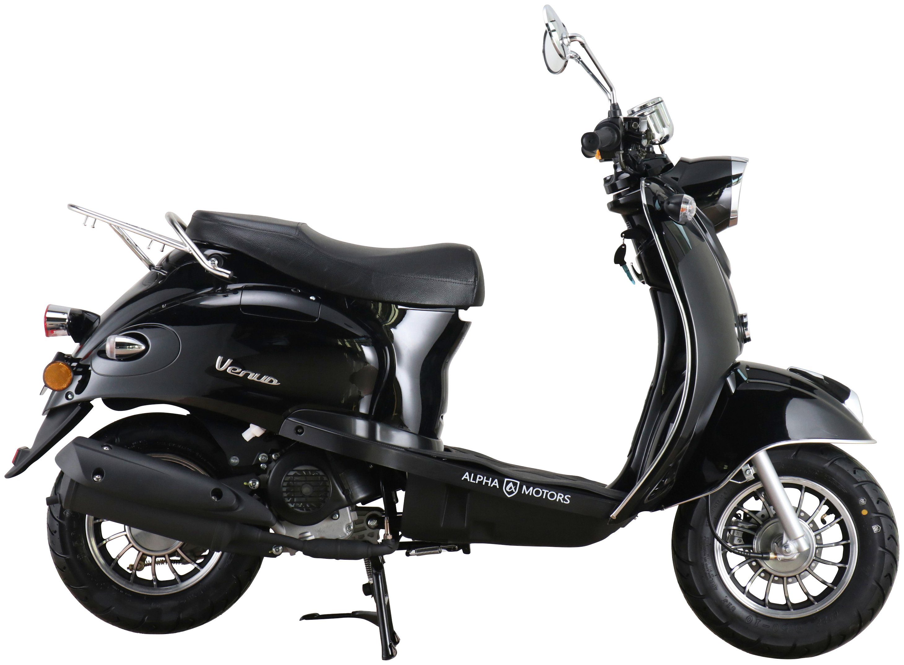 Thumbnail - Alpha Motors Motorroller Venus, 50 ccm, 45 km/h, Euro 5, im Retro-Look