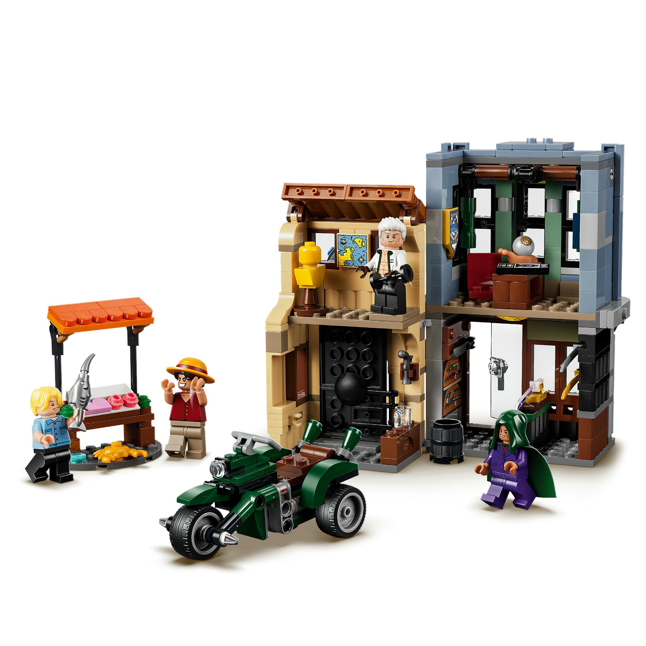 LEGO® Showdown mit Kapitän Smoker (75642), LEGO ONE PIECE Konstruktionsspielsteine, (547 St), Made in Europe – Bild 4 von 5