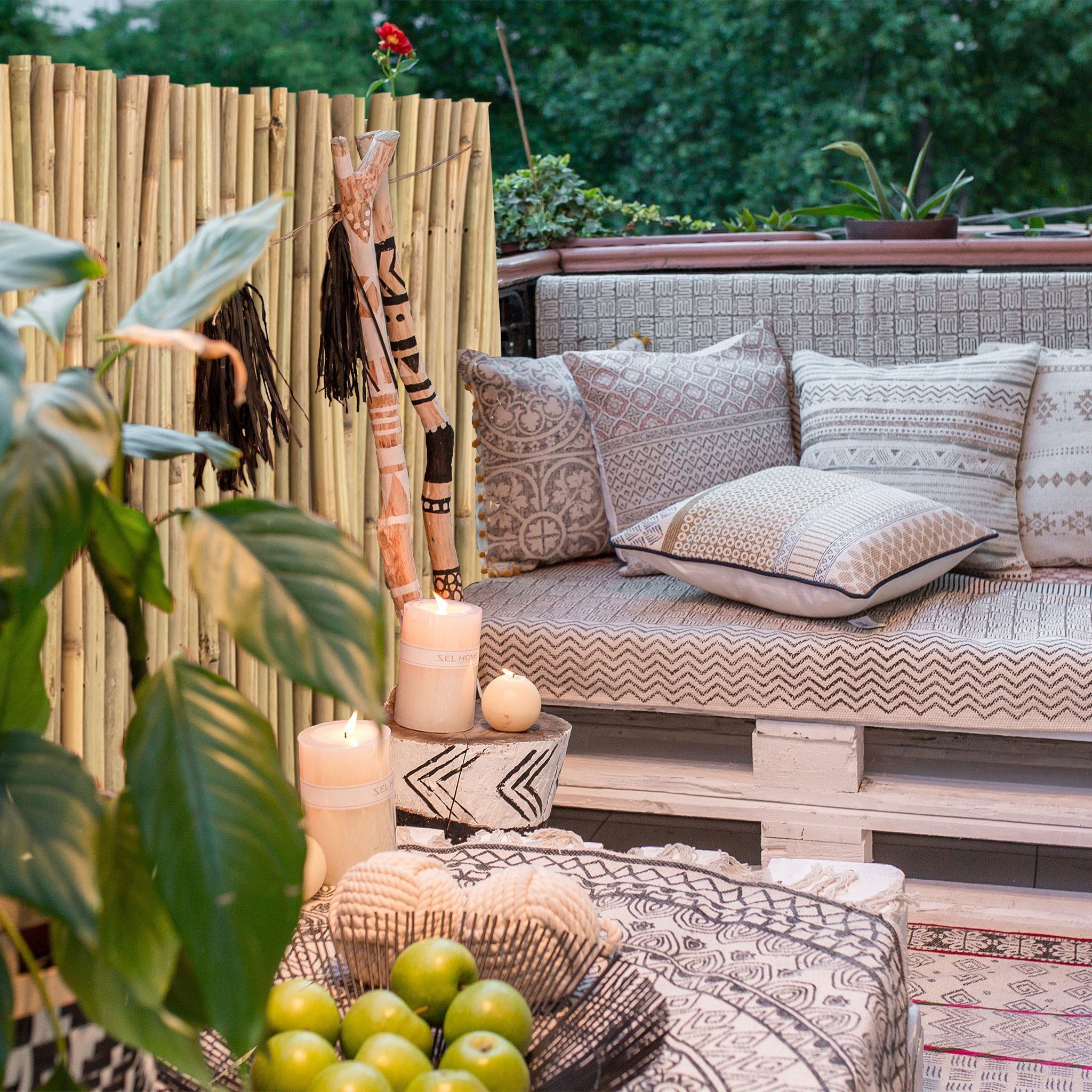 jarolift Sichtschutzzaunmatten Premium Bambus-Sichtschutzmatte, 80 x 300 cm, (1-St)