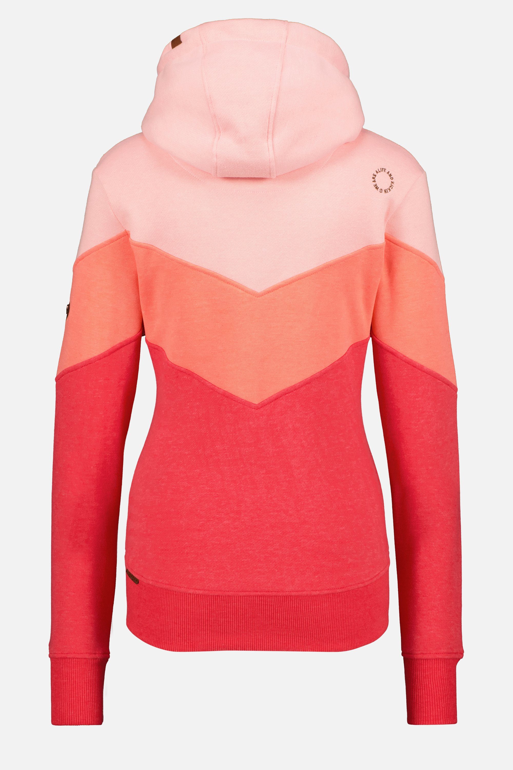 Alife coral Pullover Hoodie Kapuzensweatshirt Damen & melange Kapuzensweatshirt, Kickin Sweatshirt A StellaAK