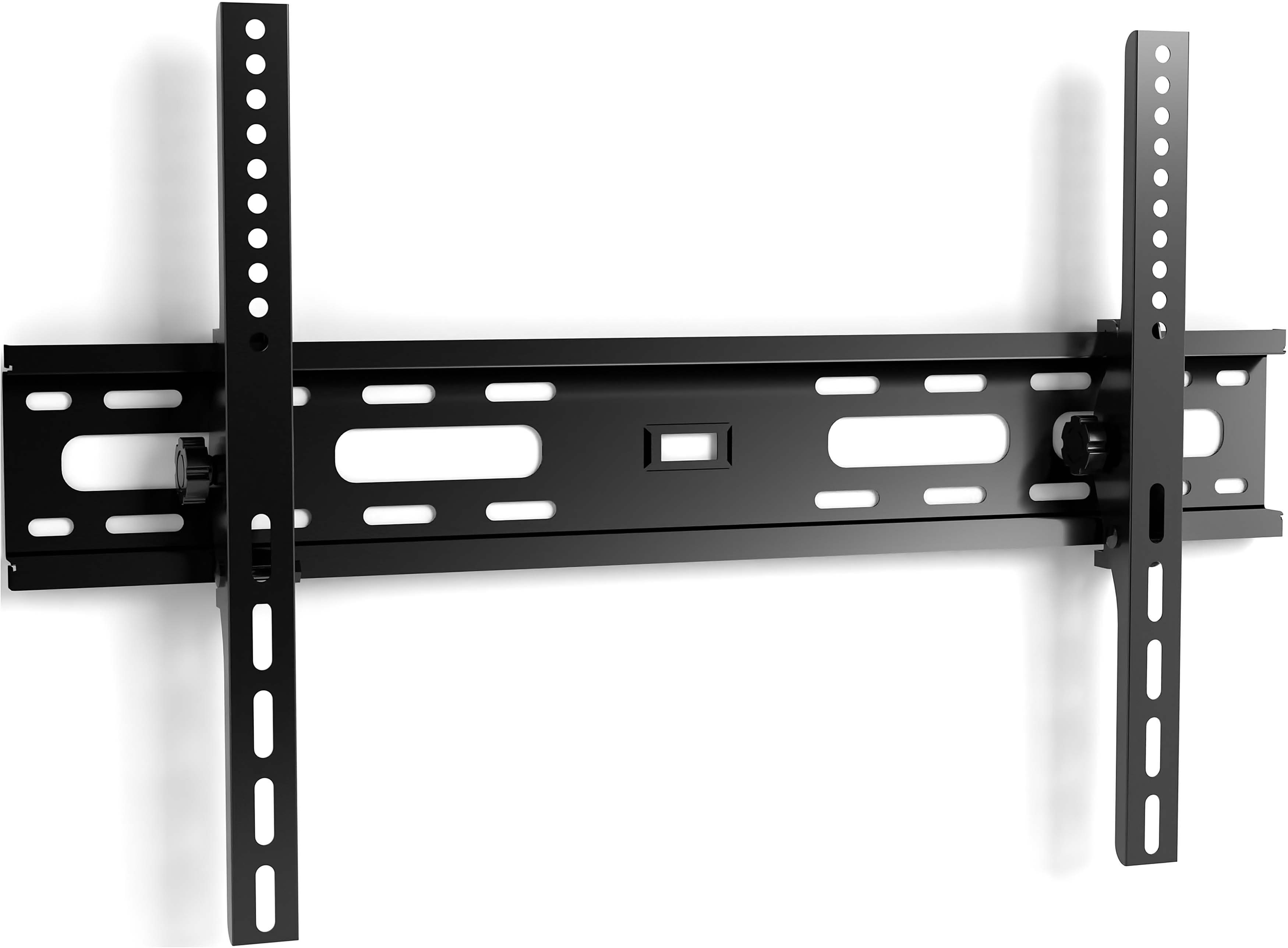 Poppstar TV-Wandhalterung Neigbare TV-Halterung extrastark für VESA 100x100 bis 600x400, (bis 70,00 Zoll, 3-tlg., passend für Flach- und Curved-Monitore mit 32" bis 70" und max. 75 kg)