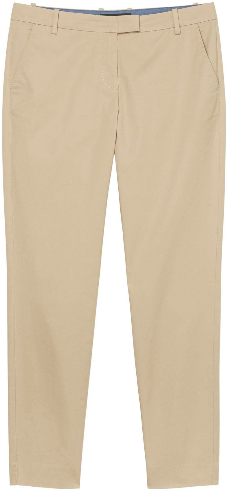 Chinohose aus elastischem Baumwoll-Twill