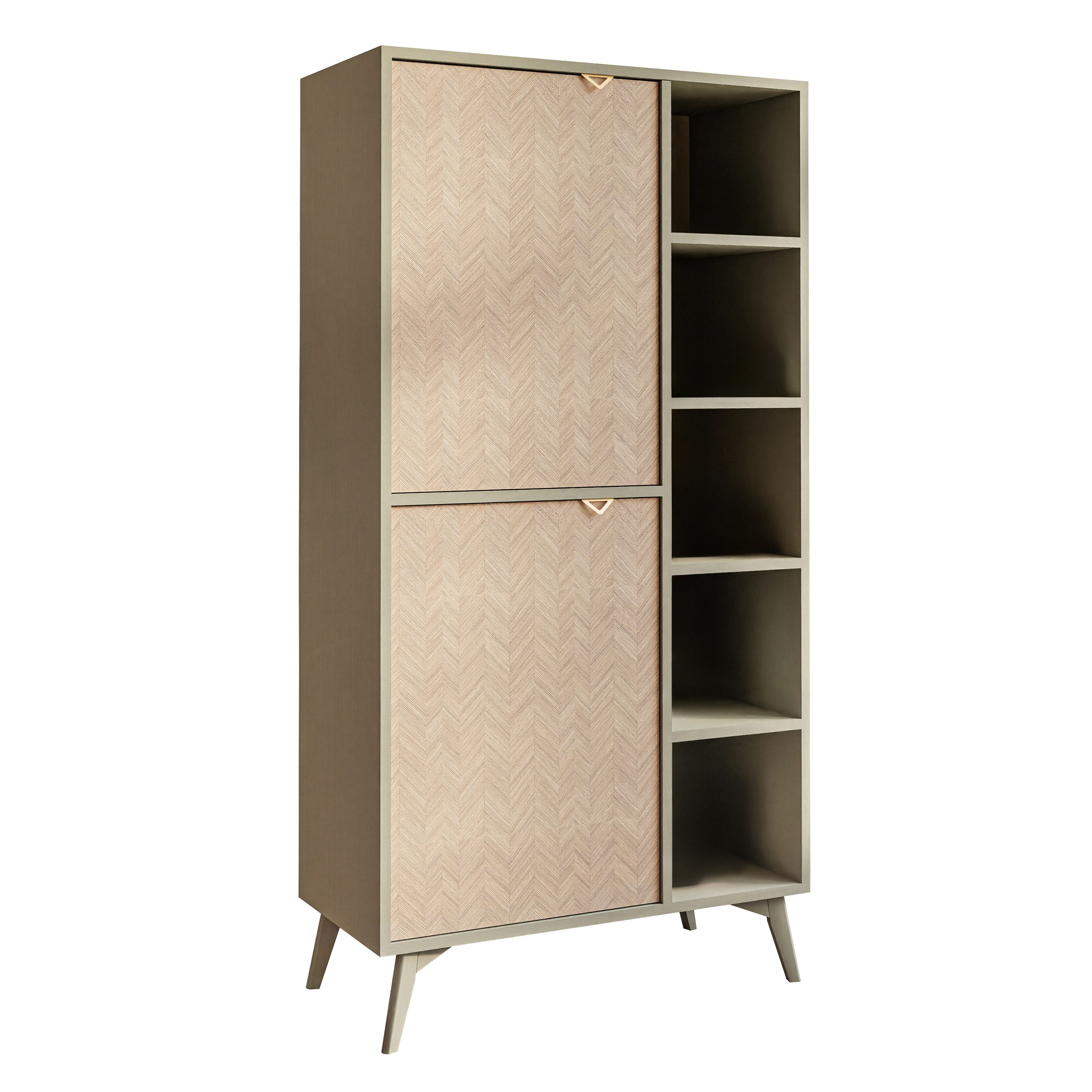 Lookway Standregal ALOE RG80 mit Türen günstig online kaufen