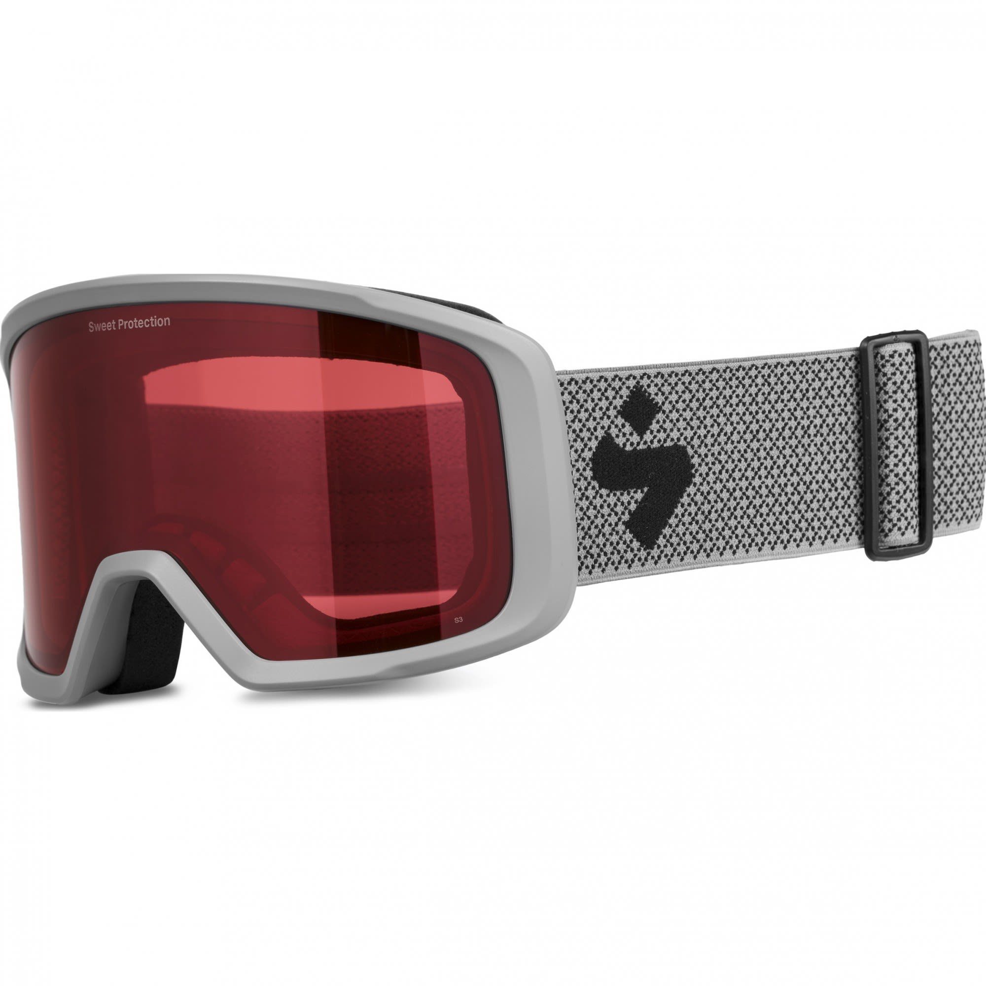 Sweet Protection Skibrille Sweet Protection Firewall Reflect Accessoires Satin Red - Nardo Gray - Nardo Plaid