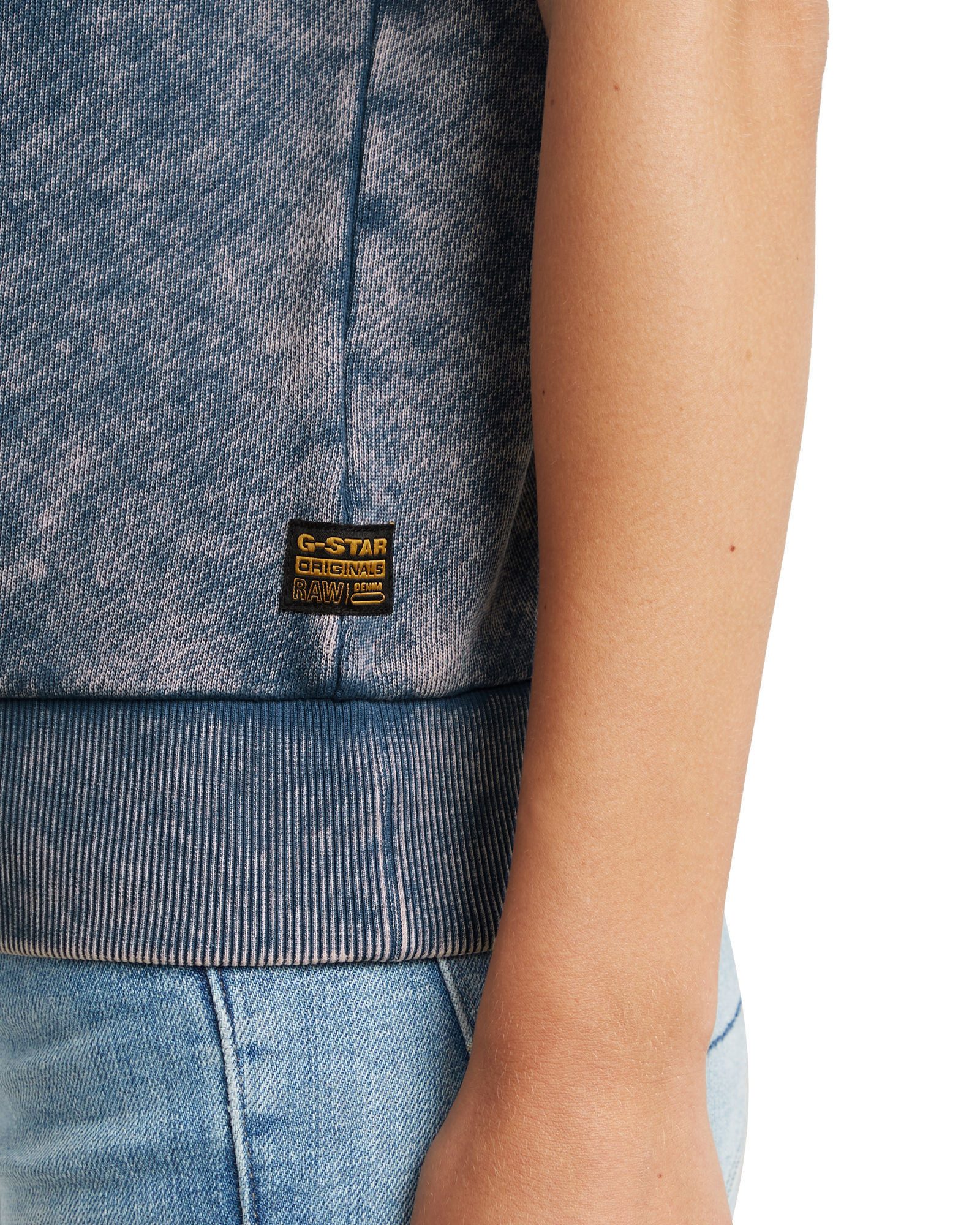 G-STAR Longpullover Washed Sweater