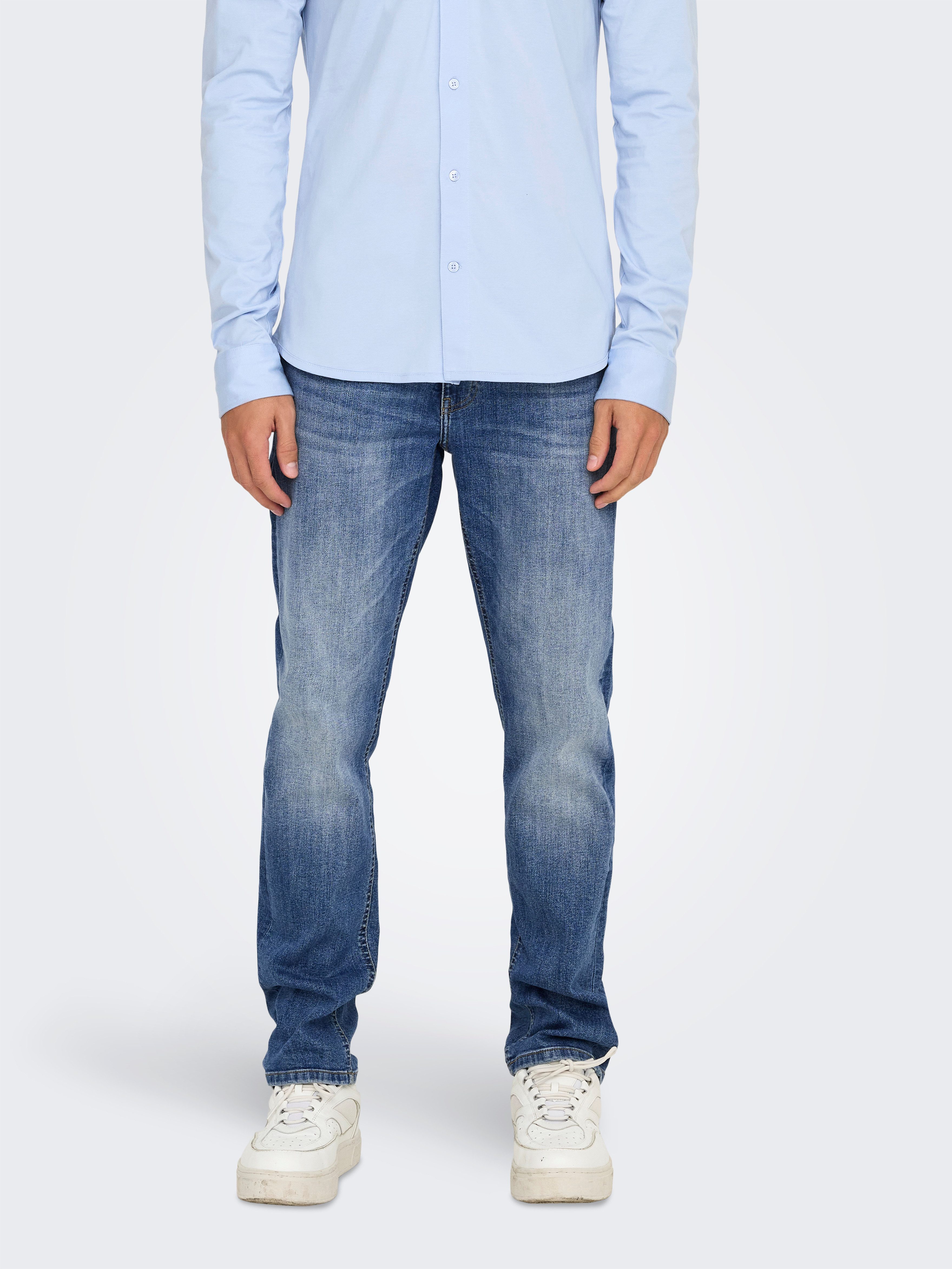 ONLY & SONS Regular-fit-Jeans ONSWEFT REG. BOX AZG DNM MU OTL günstig online kaufen