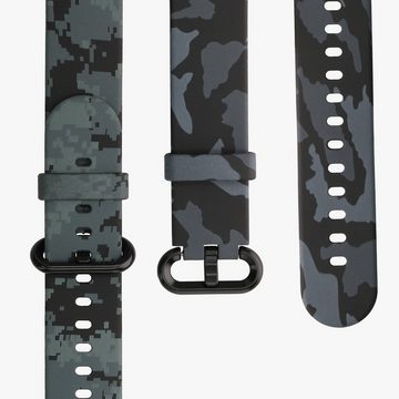 kwmobile Uhrenarmband Armband für Xiaomi Mi Watch Lite / Redmi Watch, 2x Fitnesstracker Sportarmband aus TPU und Silikon