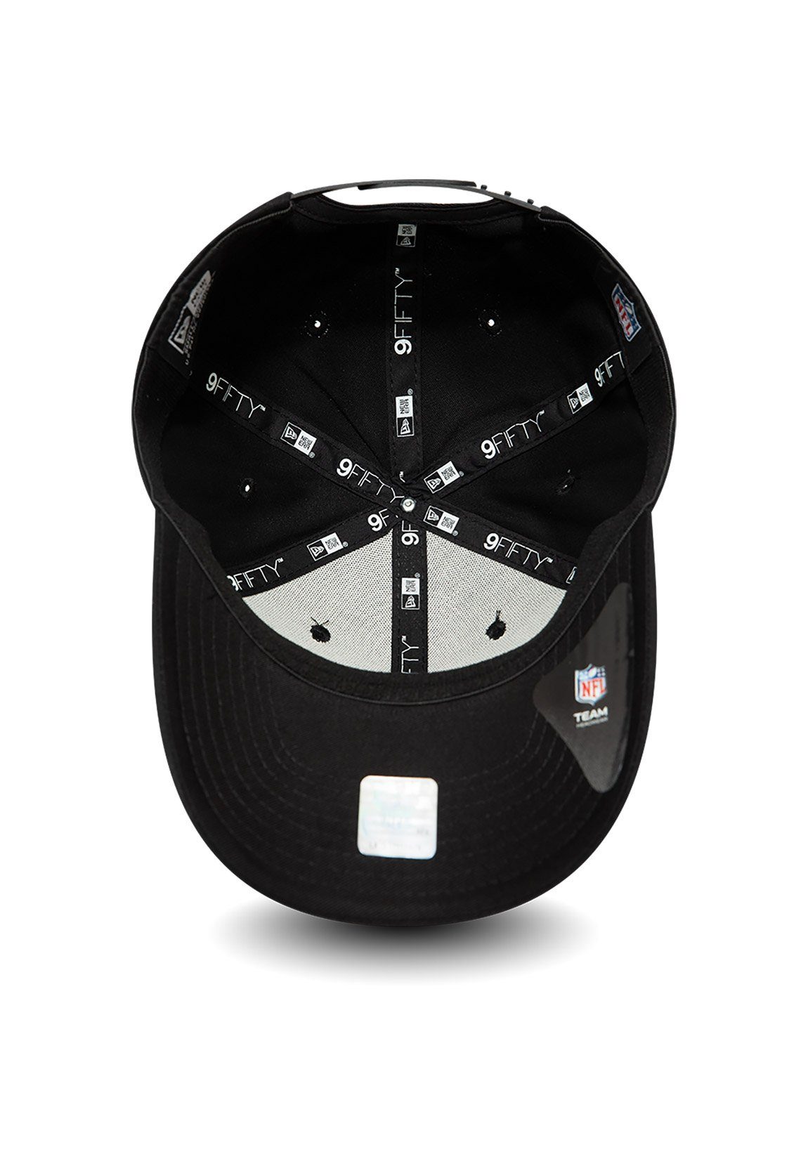 Weiß New OAKLAND Schwarz Cap Cap New Era 9Fifty Team RAIDERS Era Snapback Stretch Snapback