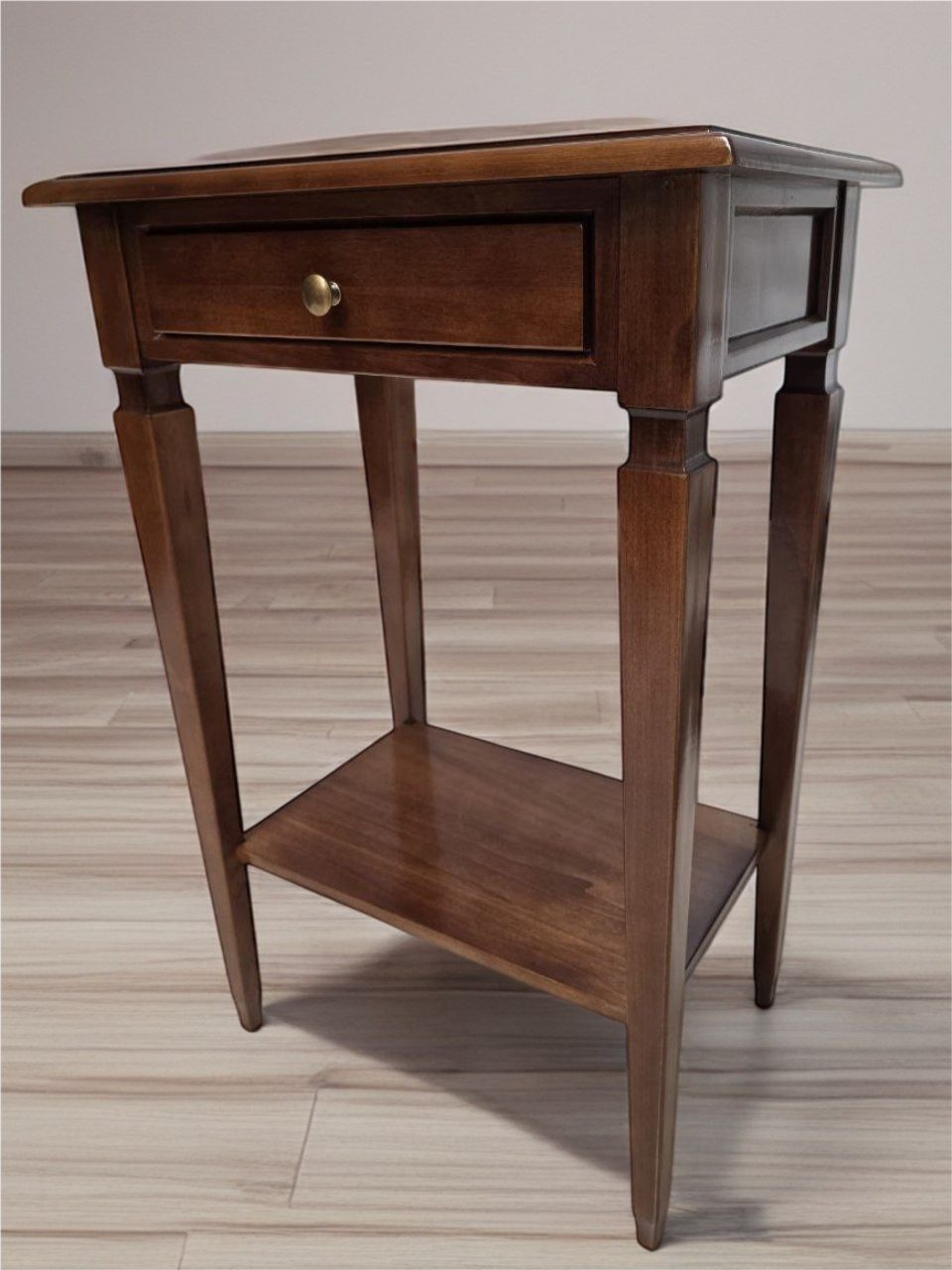 Xlmoebel Beistelltisch Klassischer Couchtisch Barock Braun mit Schublade Sofort (1-St., Beistelltisch), Hergestellt in Europa