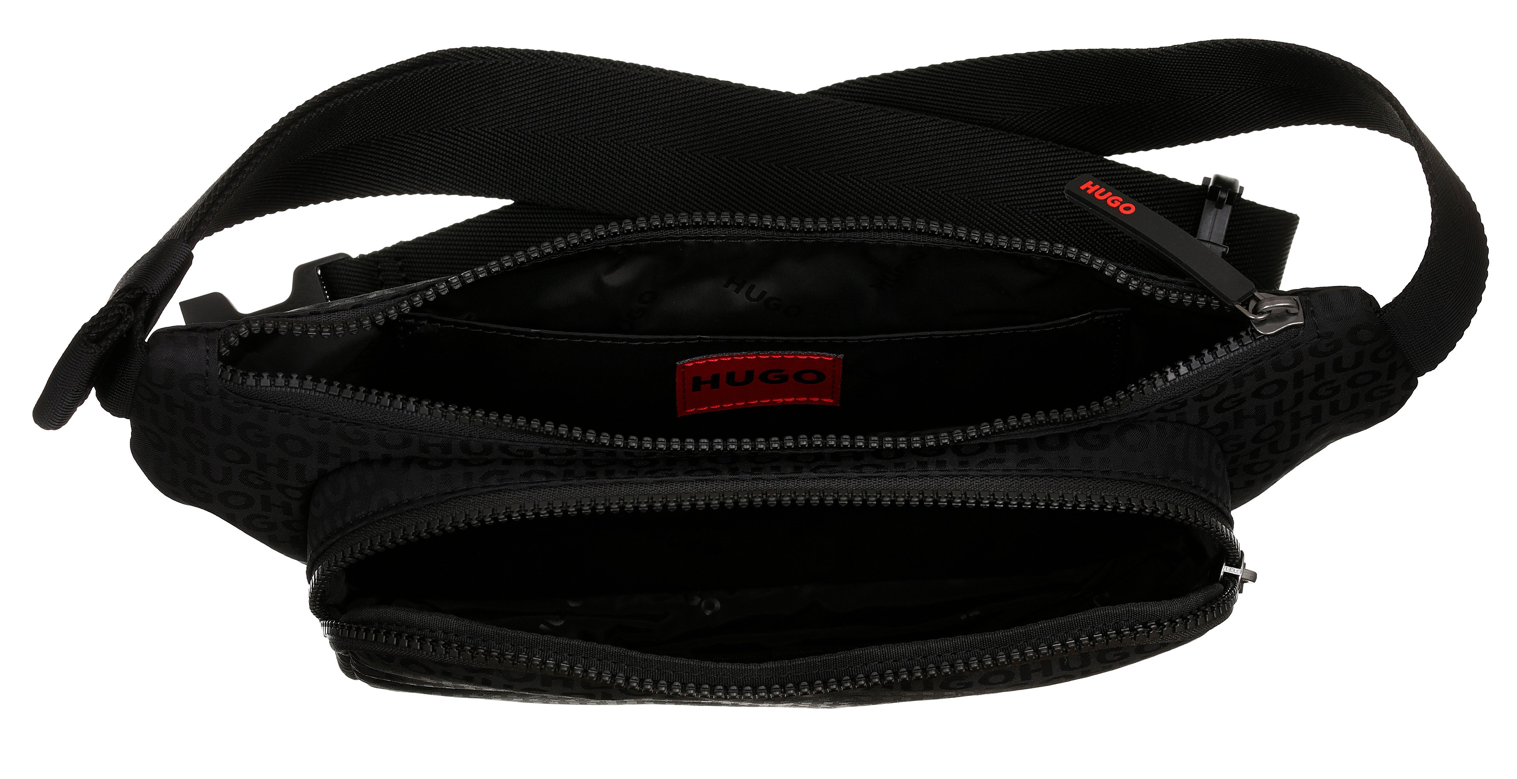 HUGO Bauchtasche Ethon_JQ, sportive Gürteltasche, Fanny Pack, Crossbody Bag