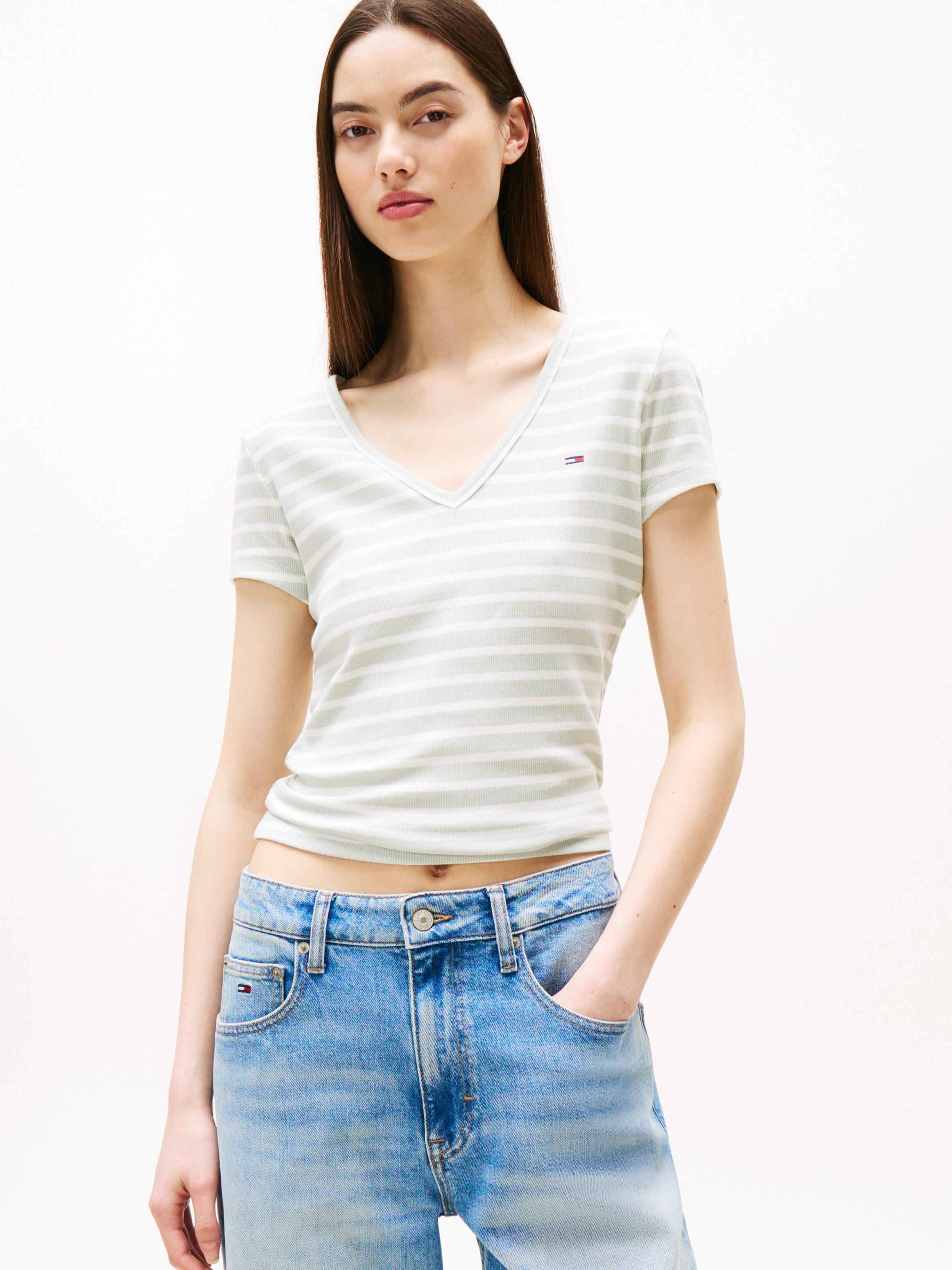 Tommy Jeans T-Shirt TJW SLIM ESSENTIAL günstig online kaufen