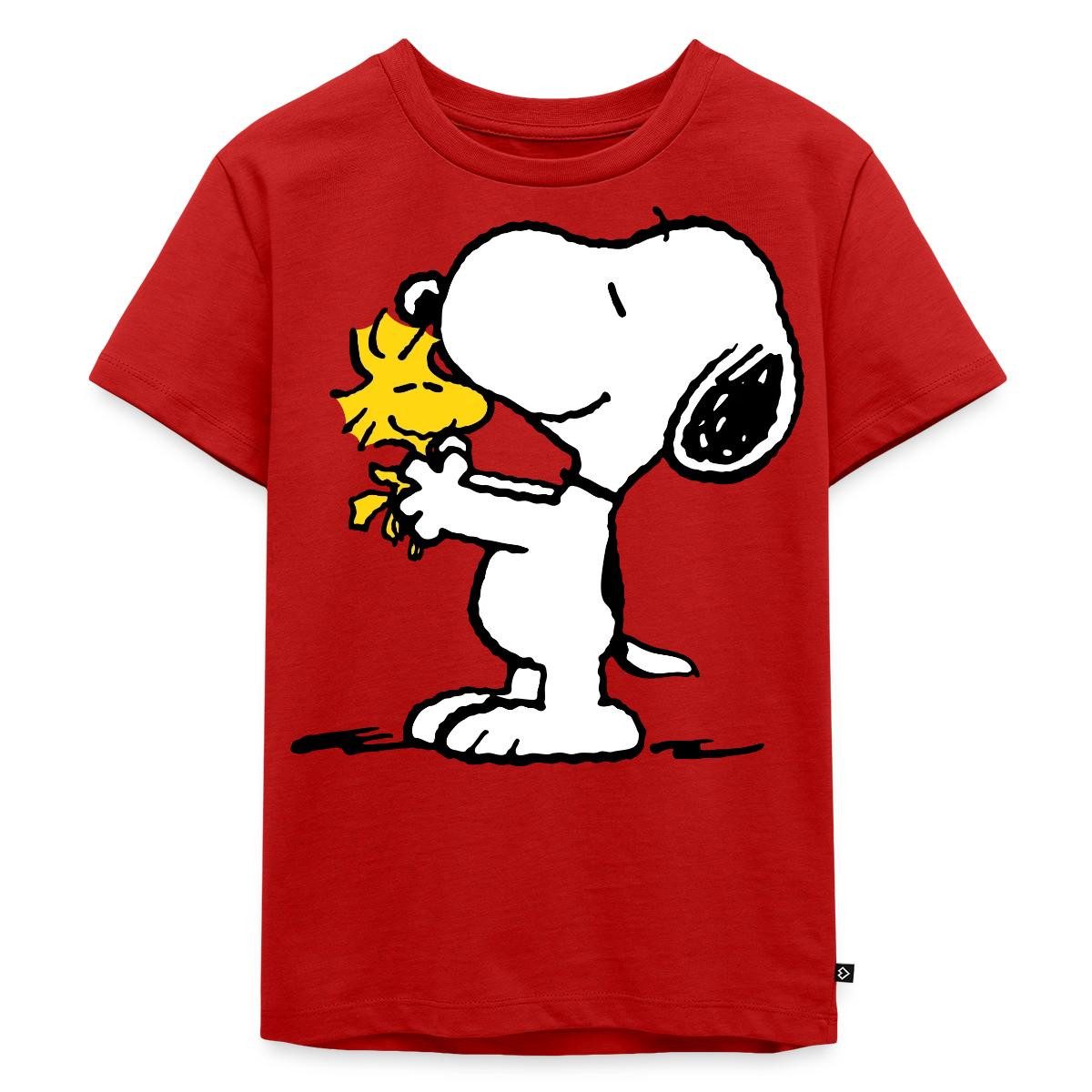 T-Shirt Peanuts Snoopy Und Woodstock Kinder Premium T-Shirt
