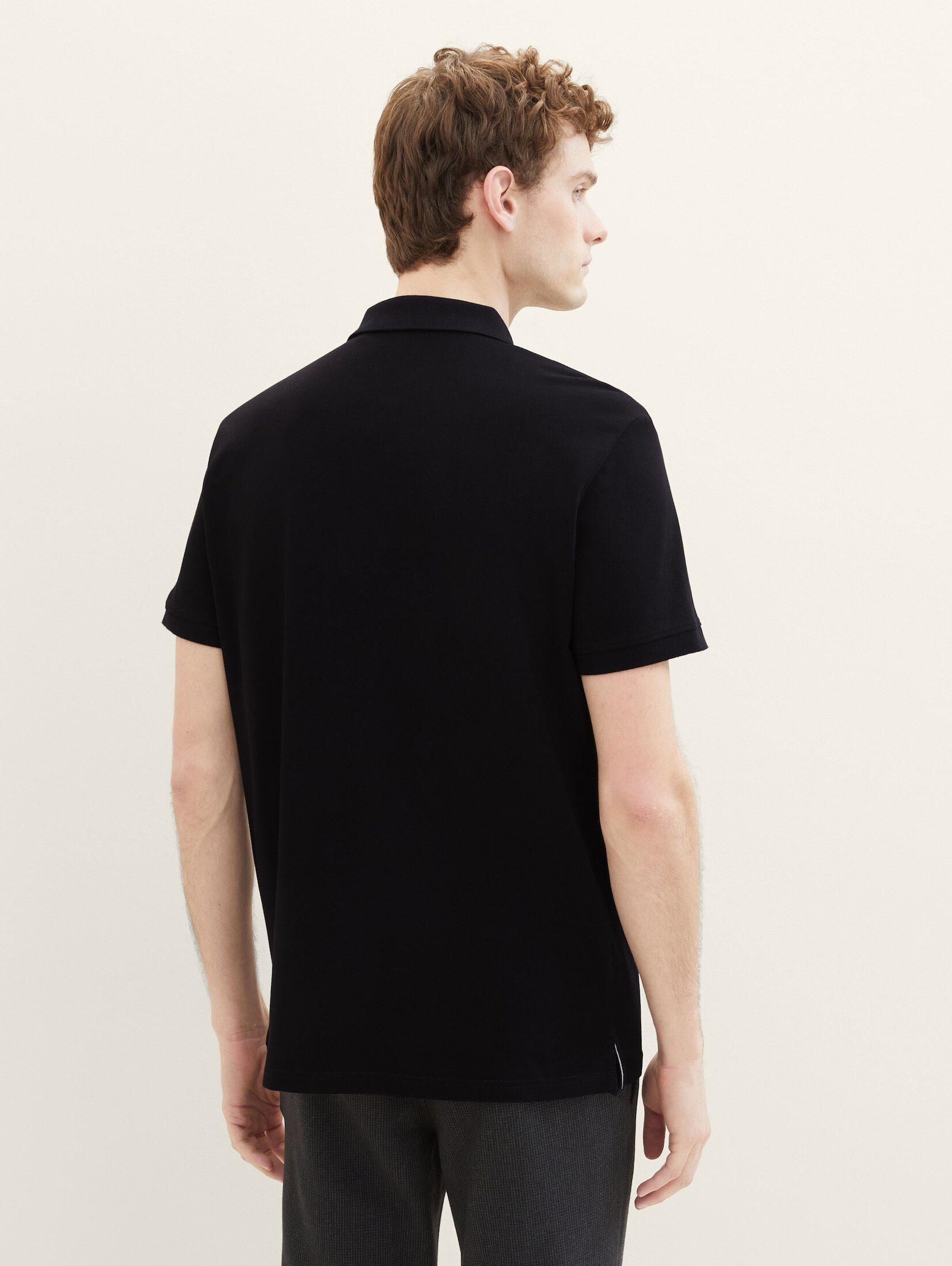 TOM TAILOR Poloshirt Poloshirts Piqué Poloshirt aus Baumwolle