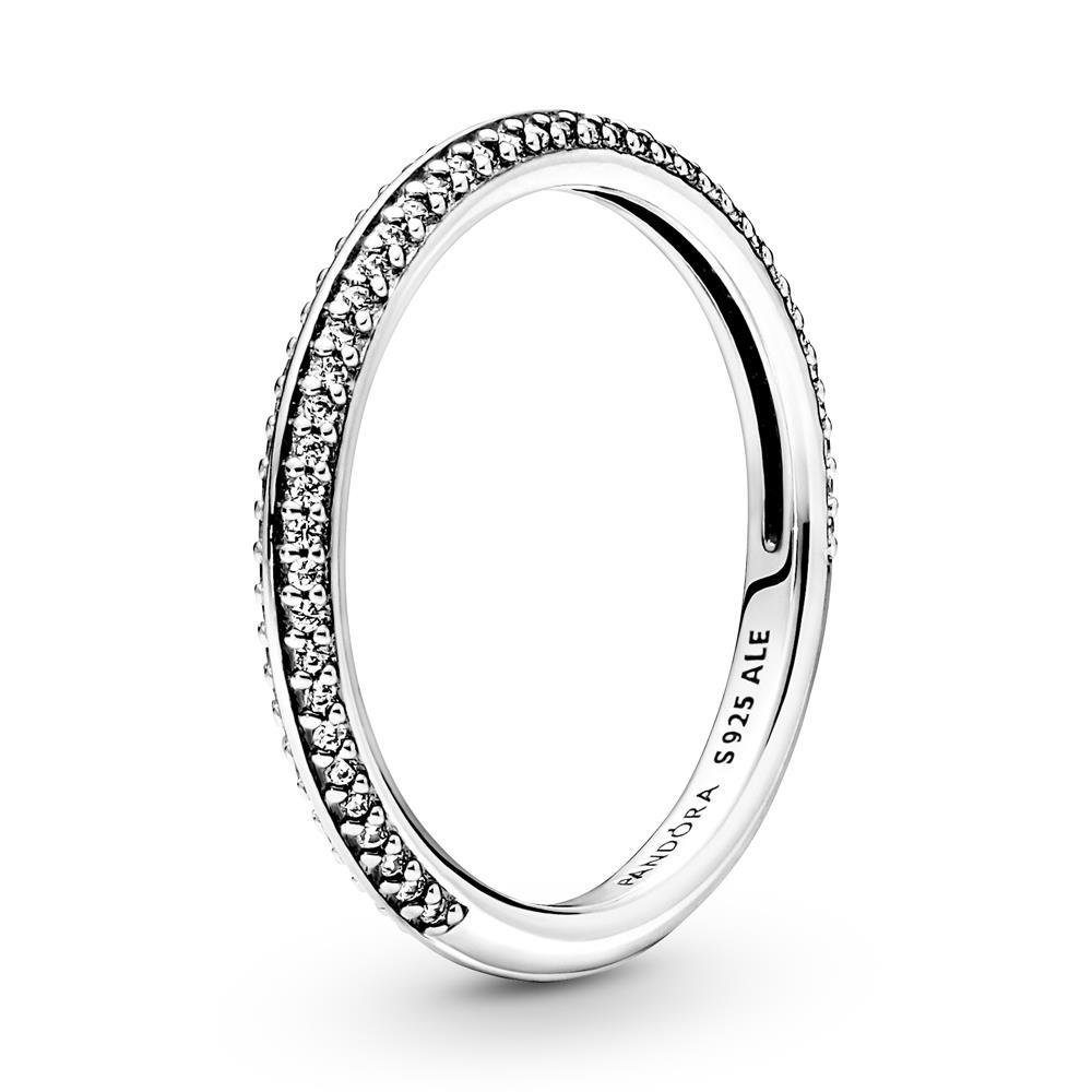 Pandora Fingerring PANDORA Damenring aus 925er Silber mit Zirkonia, ME-Kollektion