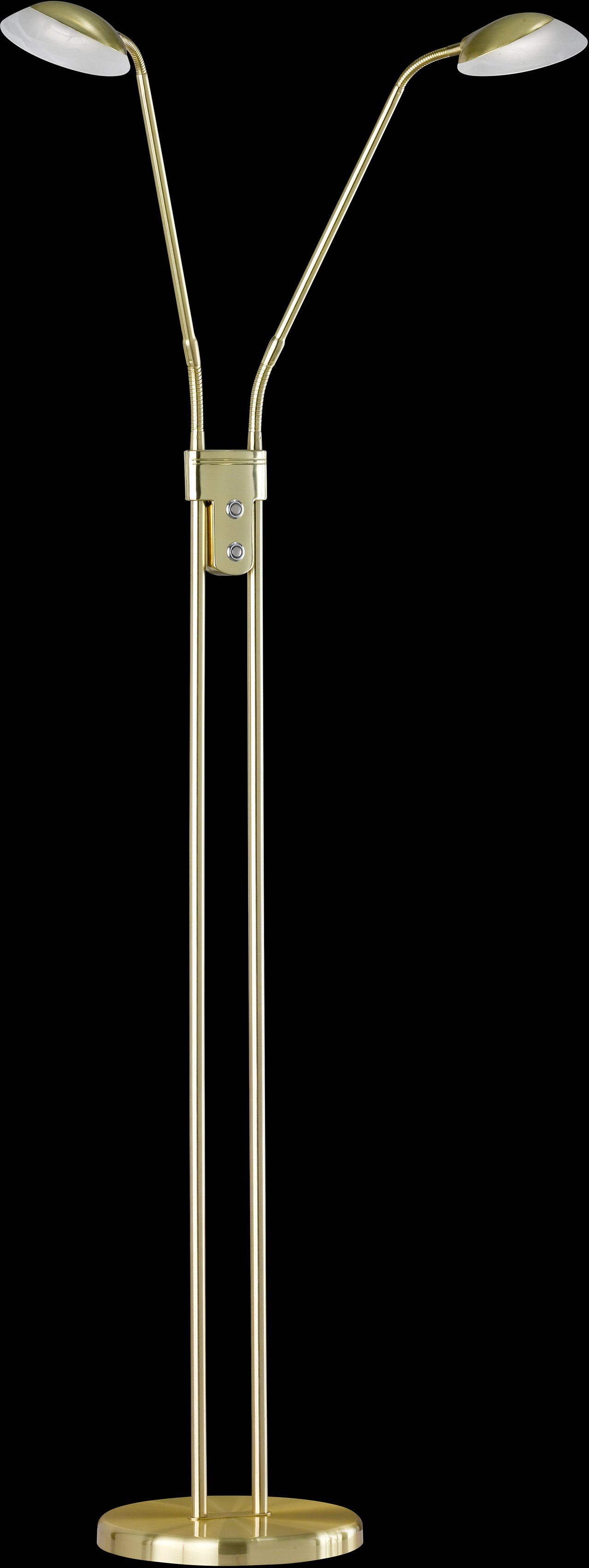 Fischer & Honsel LED-Stehleuchte Pool TW 2x 5 W Gold 1100 lm günstig online kaufen