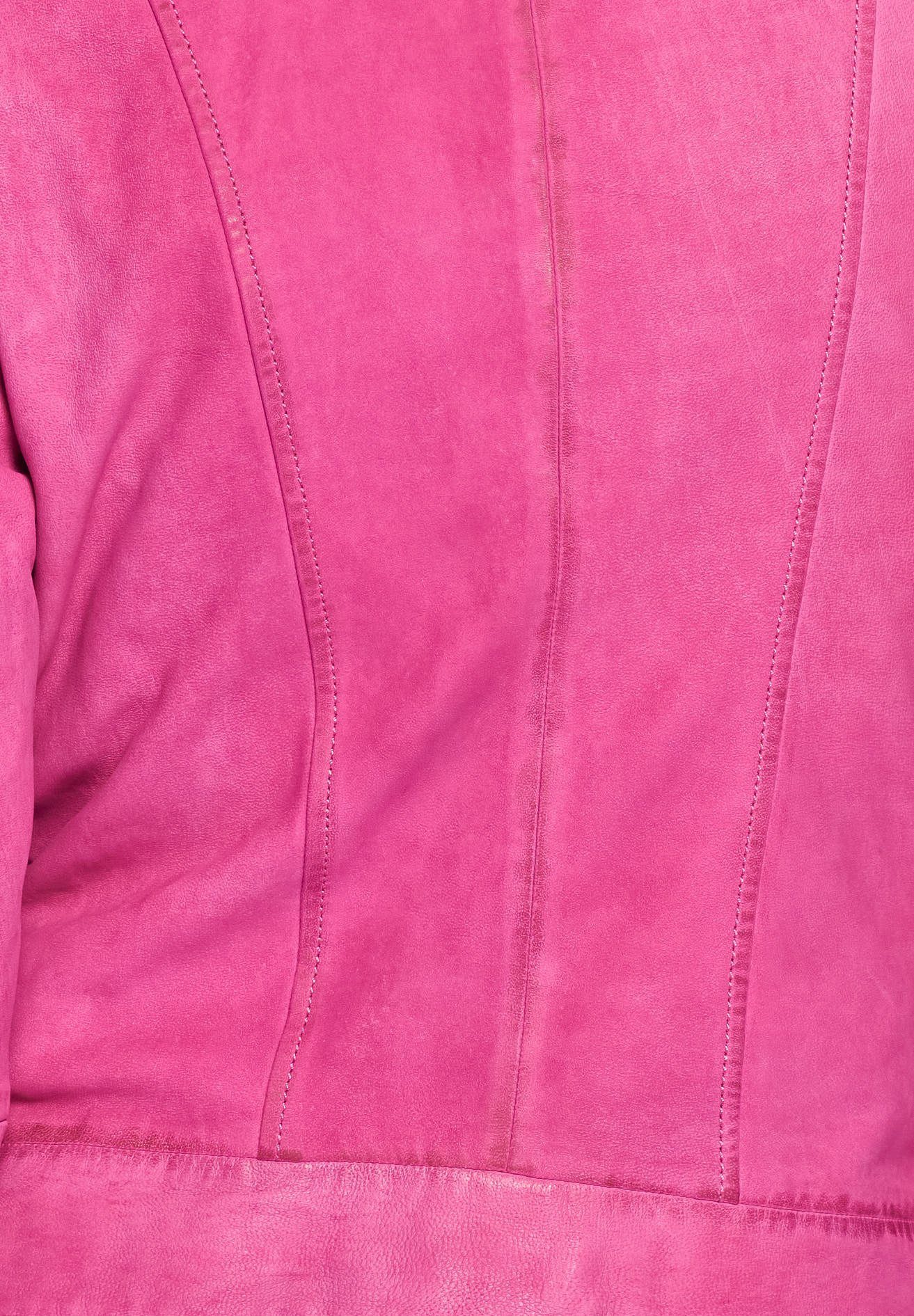 Avoca pink Lederjacke Maze