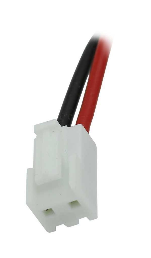 AccuCell Notleuchtenakku NiMH 3,6V 4500mAh F1x3 Mono D mit Kabel und Stecker e Akku 4500 mAh (3,6 V)