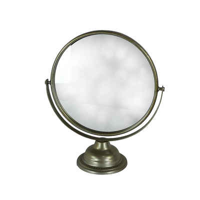 HTI-Line Kosmetikspiegel Spiegel Valja (Stück, 1-St., 1 Kosmetikspiegel), Kosmetikspiegel rund drehbar mit Metallfuß