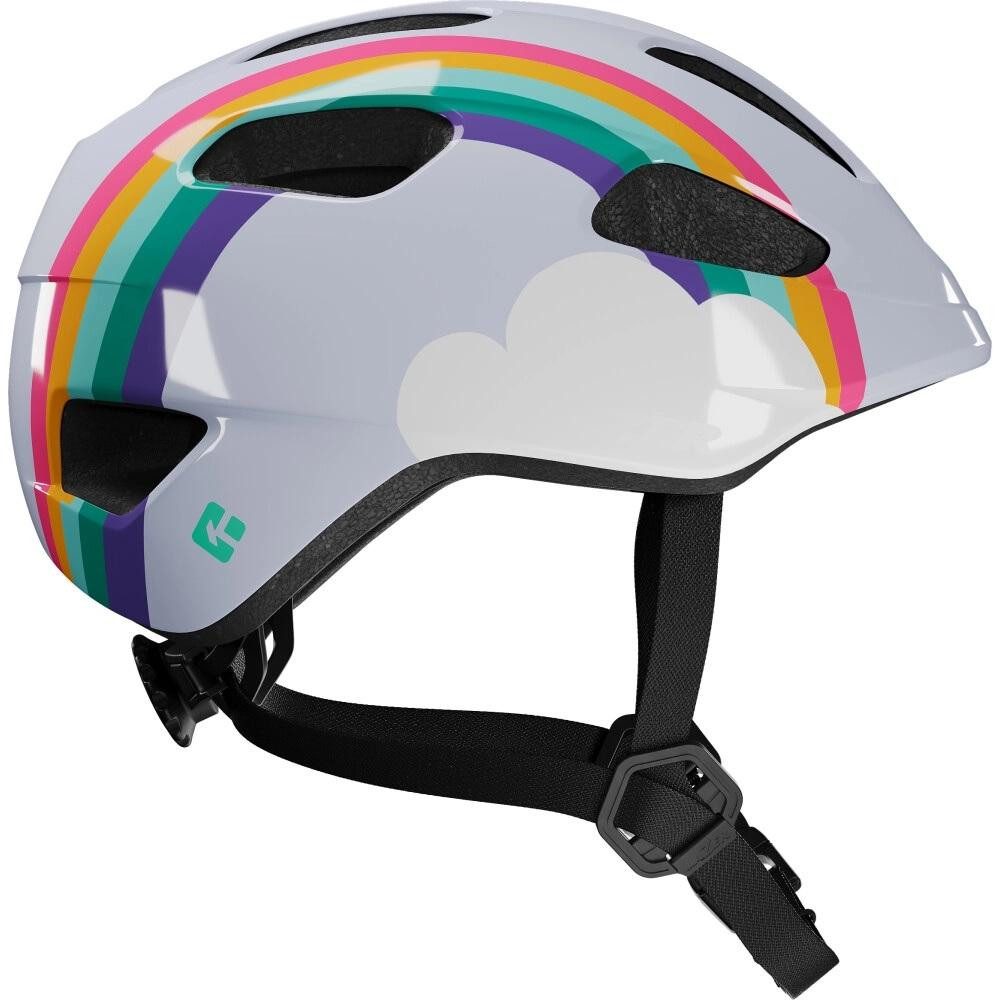 Fahrradhelm LAZER Pnut KinetiCore 2.0 Rot - sicherer Kinder-Fahrradhelm mit modern