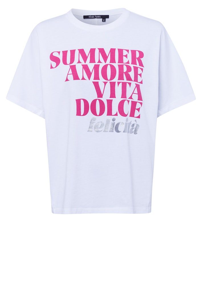 MARC AUREL Kurzarmshirt Shirts pink varied günstig online kaufen
