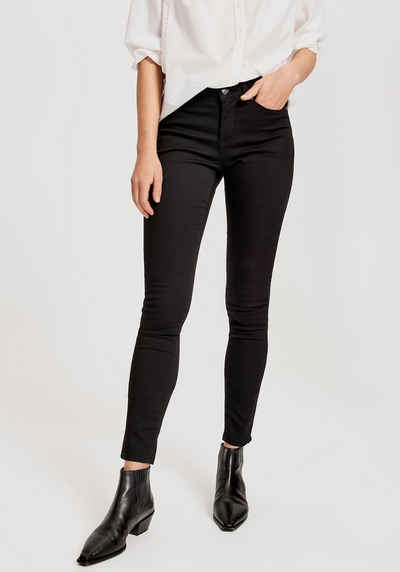 OPUS Skinny-fit-Jeans Elma black im Five-Pocket-Design