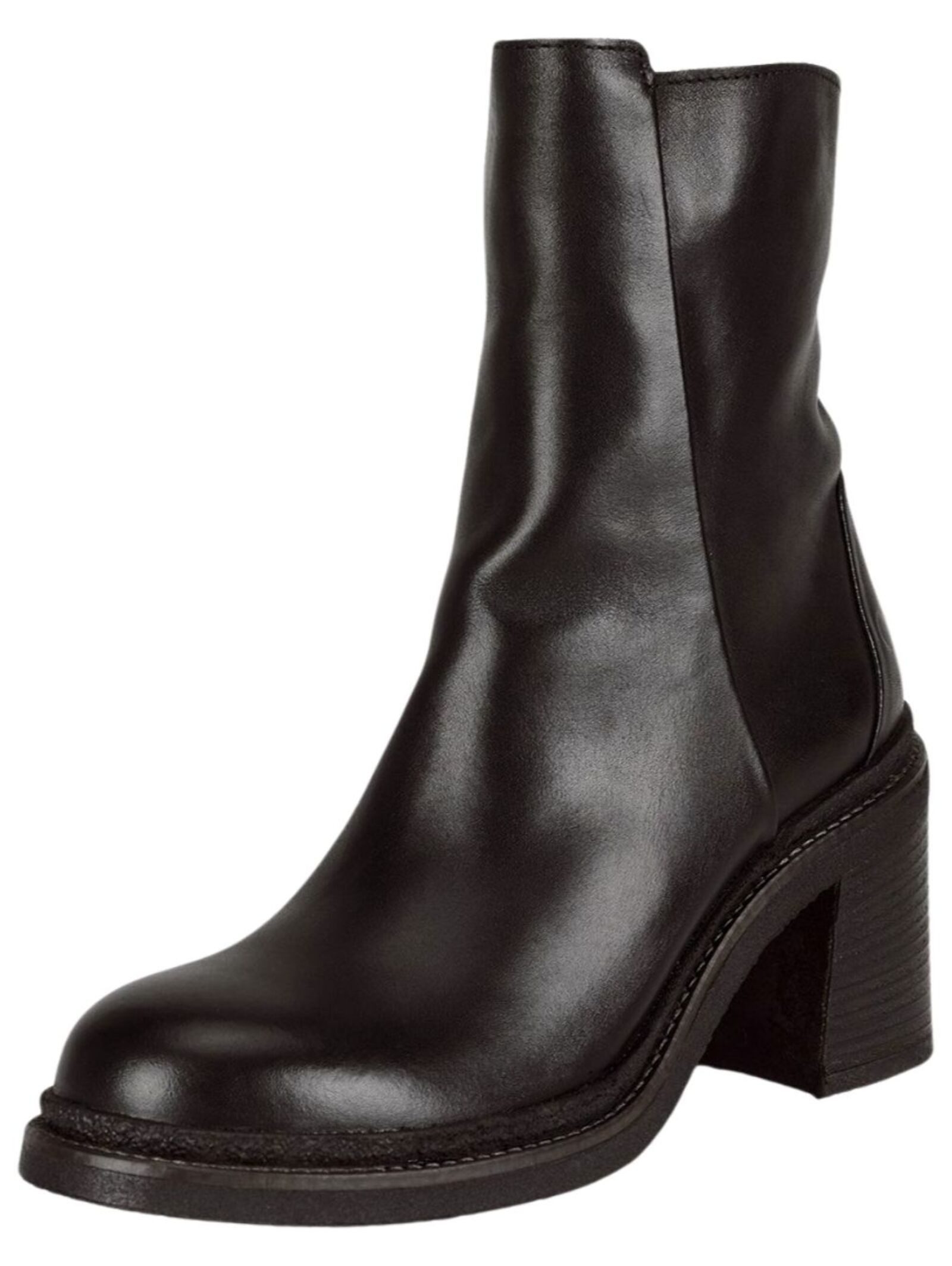 Stiefelette Leder . Stiefelette