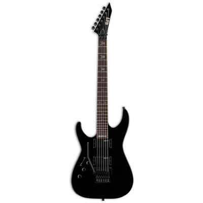 ESP E-Gitarre, LTD KH-202 Lefthand Black Kirk Hammett Signature, LTD KH-202 Lefthand Black Kirk Hammett Signature - E-Gitarre für Lin