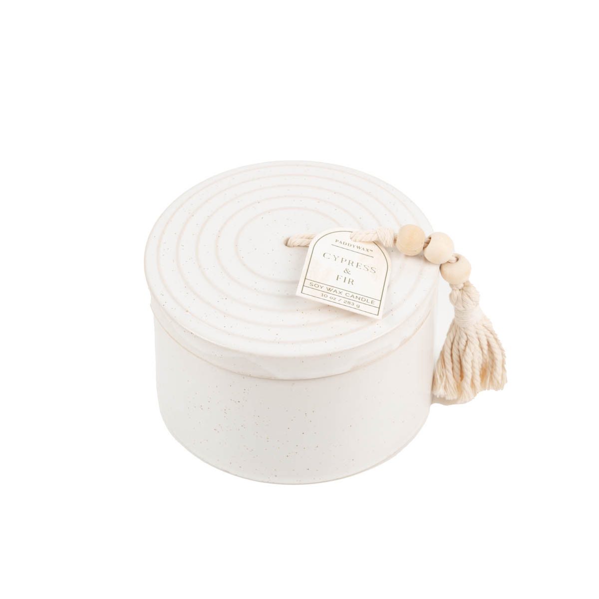 Paddy Wax Duftkerze Duftkerze Sojakerze Cypress & Fir 285g Keramiktopf von Paddywax (1-tlg)