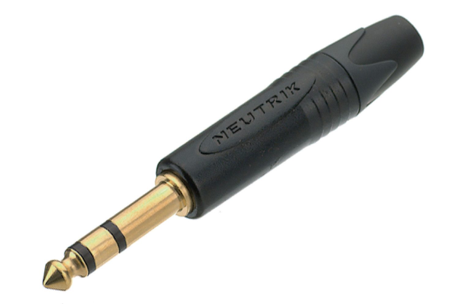 Beckmann Profi Montagezubehör 3-poliger 1/4' Profi-Klinkenstecker, Goldkontakte, schwarzes Gehäuse (Nein, Nein), Vergoldete Kontakte, robustes Gehäuse, 3-polig, 6.35mm Джек штекер.