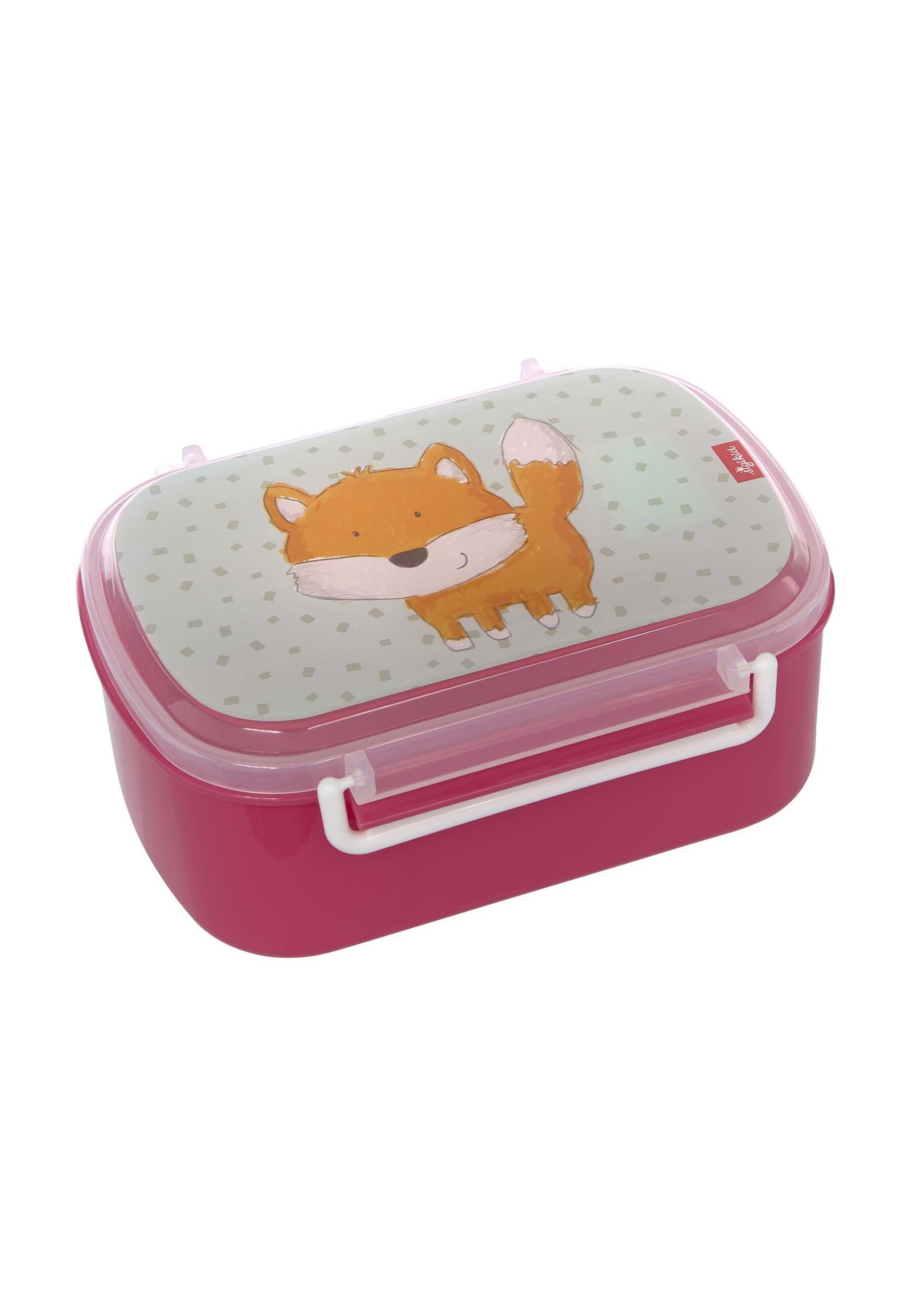 Sigikid Lunchbox Kinder Lunchbox Brotdose mit Rohkostschälchen, 100% Polypropylen, (1-tlg)