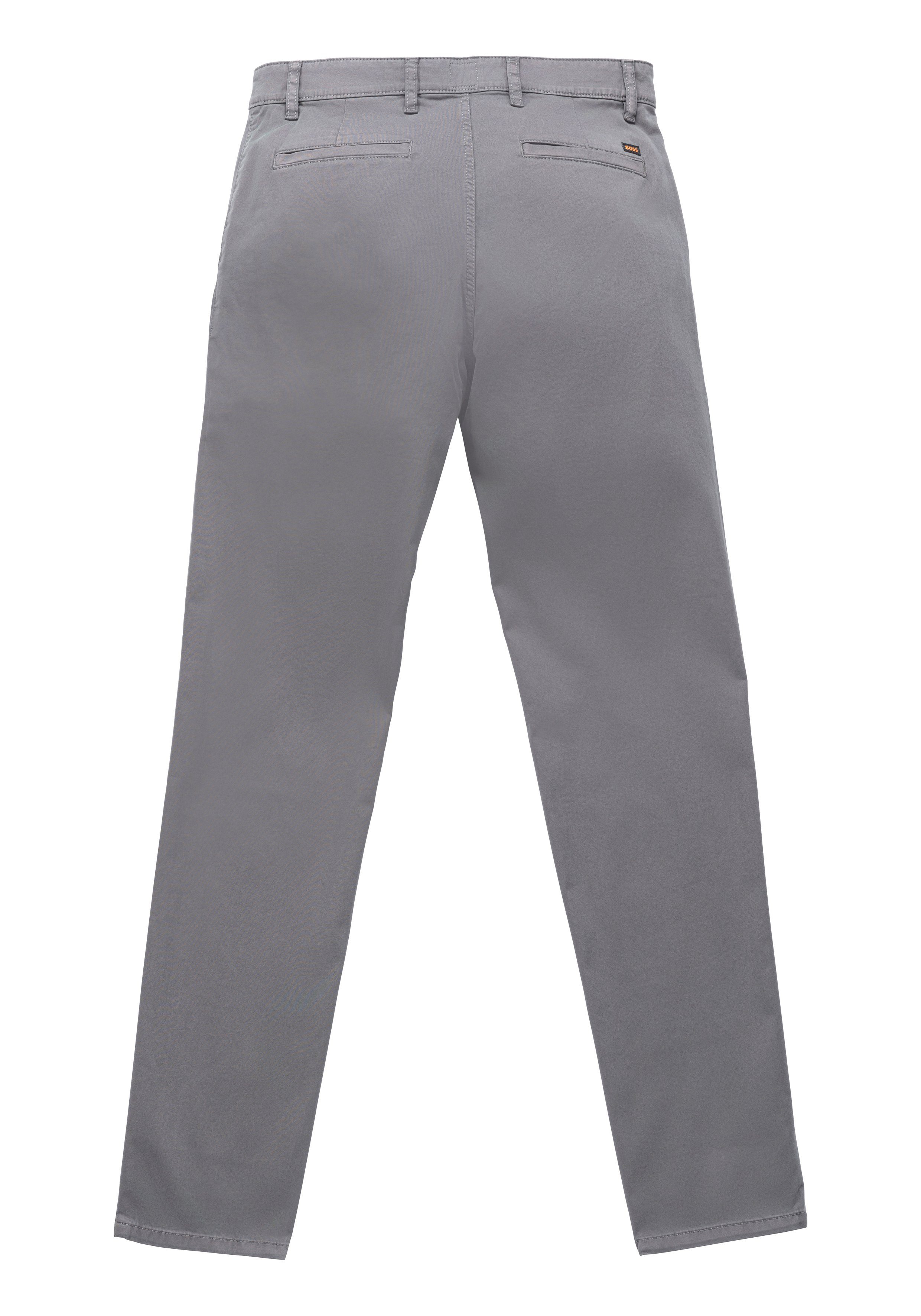 BOSS ORANGE Chinohose tapered mit BOSS Logo hinten