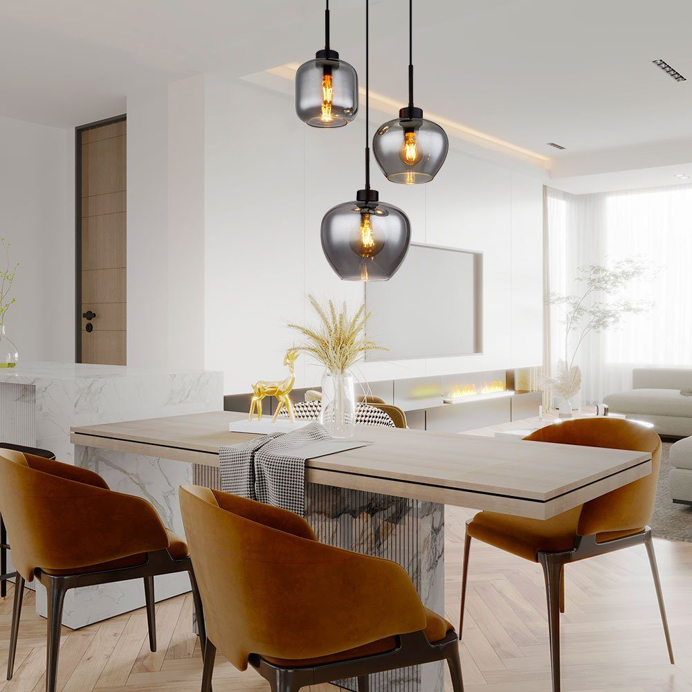 GLOBO LIGHTING Pendelleuchte, Leuchtmittel nicht inklusive, Hängeleuchte Es günstig online kaufen