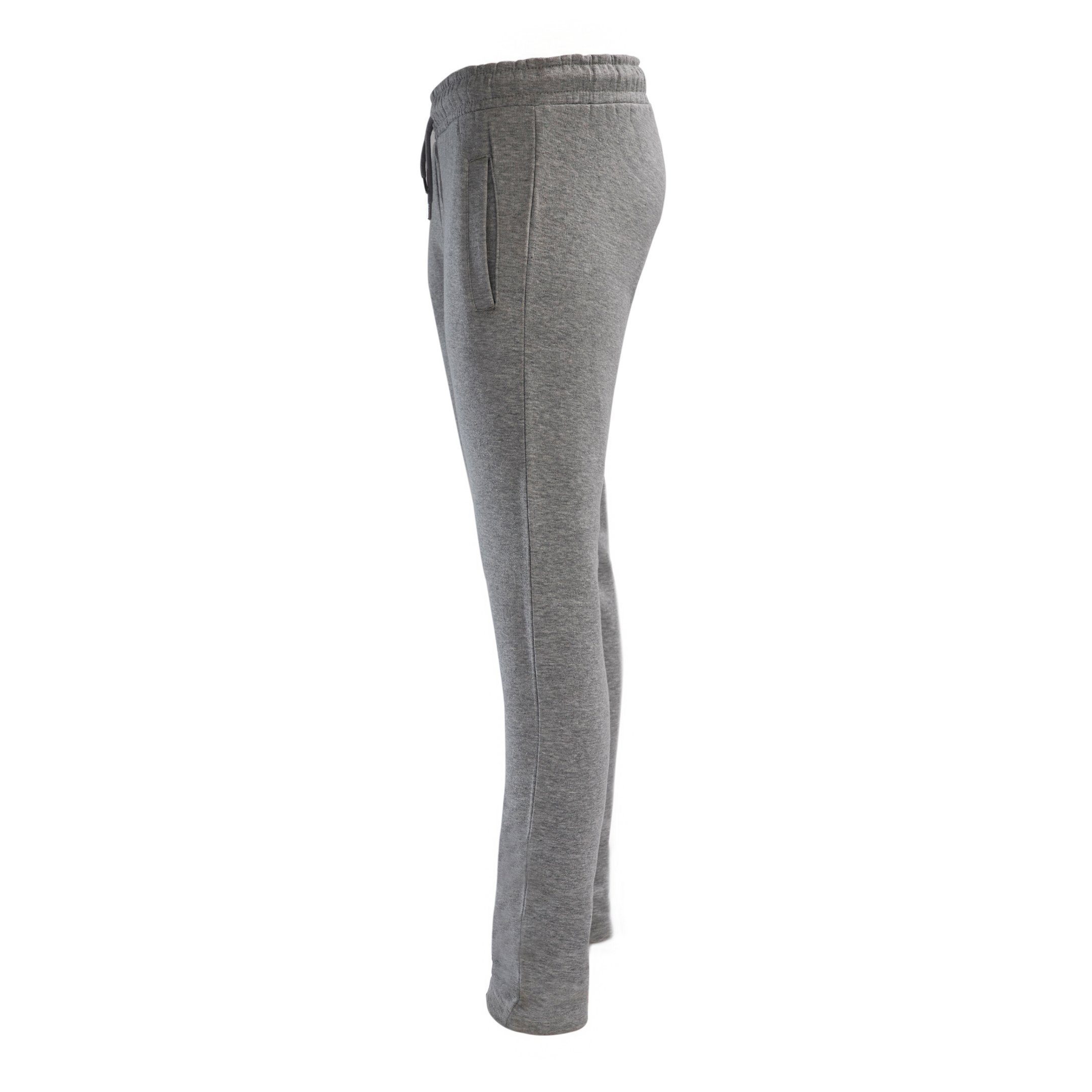 Jogginghose Jogginghose mit offenem Beinabschluss, Basic Unisex Jogger aus Baumwolle und Polyester, Ideal als Freizeithose, Trainingshose, Sporthose