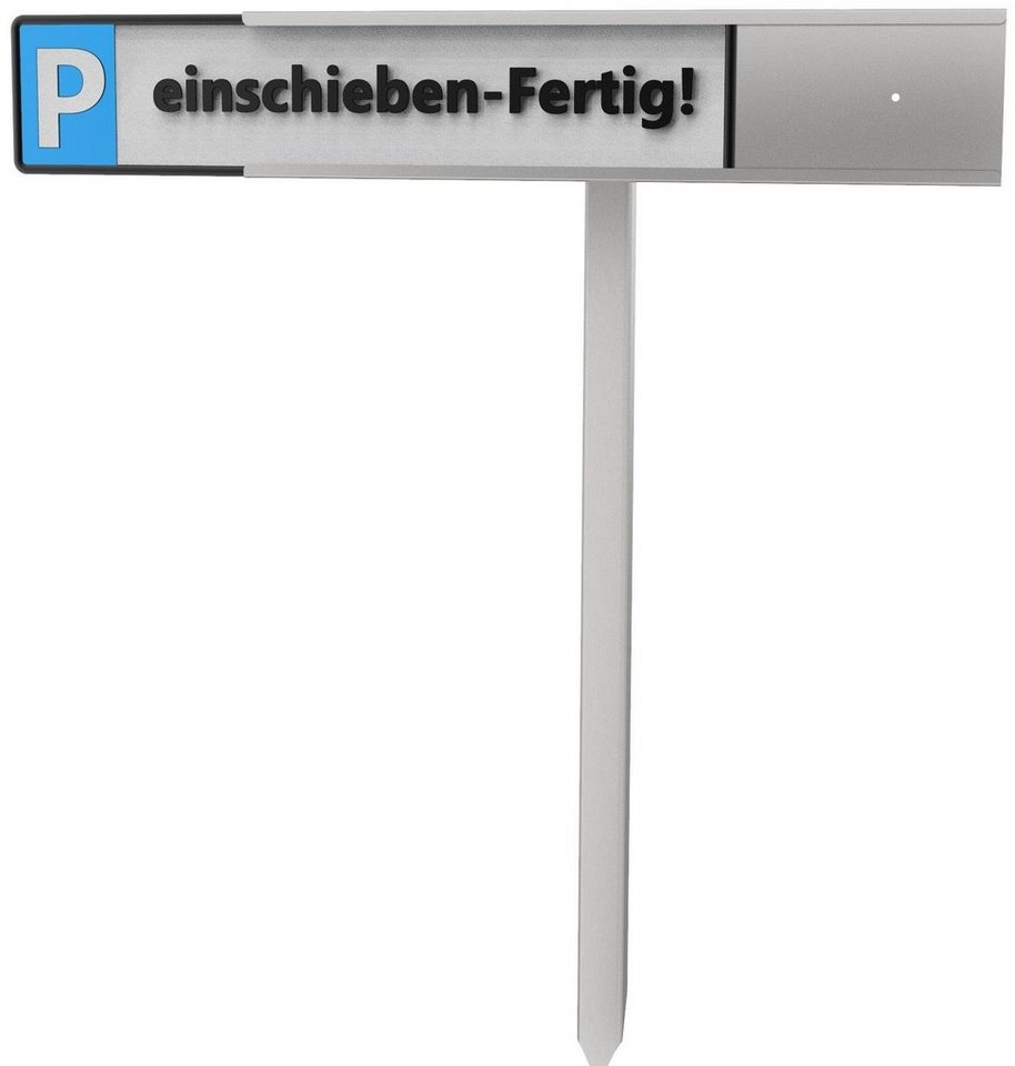 reinkedesign Edelstahl Parkschildhalterung - Erdspieß - KFZ