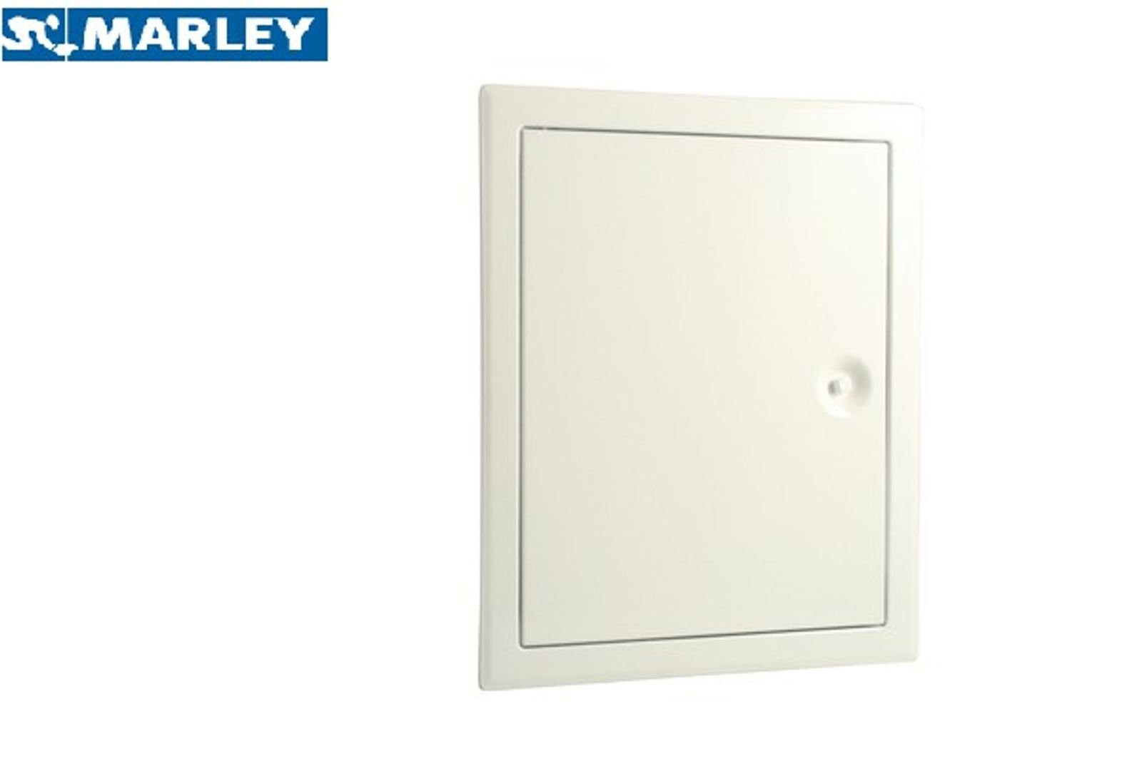 Marley Deutschland GmbH Wandfliese Revisionstür weiß beschichtet 200x250mm, Aluminium 0x0, Klappendeckel aushängbar, mit verdecktem Schnappverschluss