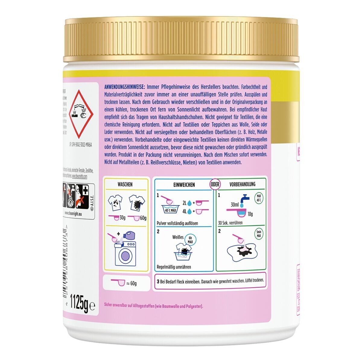 VANISH Oxi Action Powerweiss Fleckentferner (mit Aktiv-Sauerstoff)