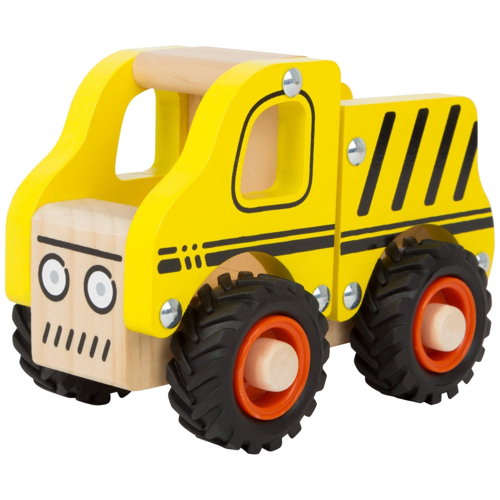 Small Foot Spielzeug-Baumaschine small foot Baufahrzeug, (1-tlg), Gummierte günstig online kaufen