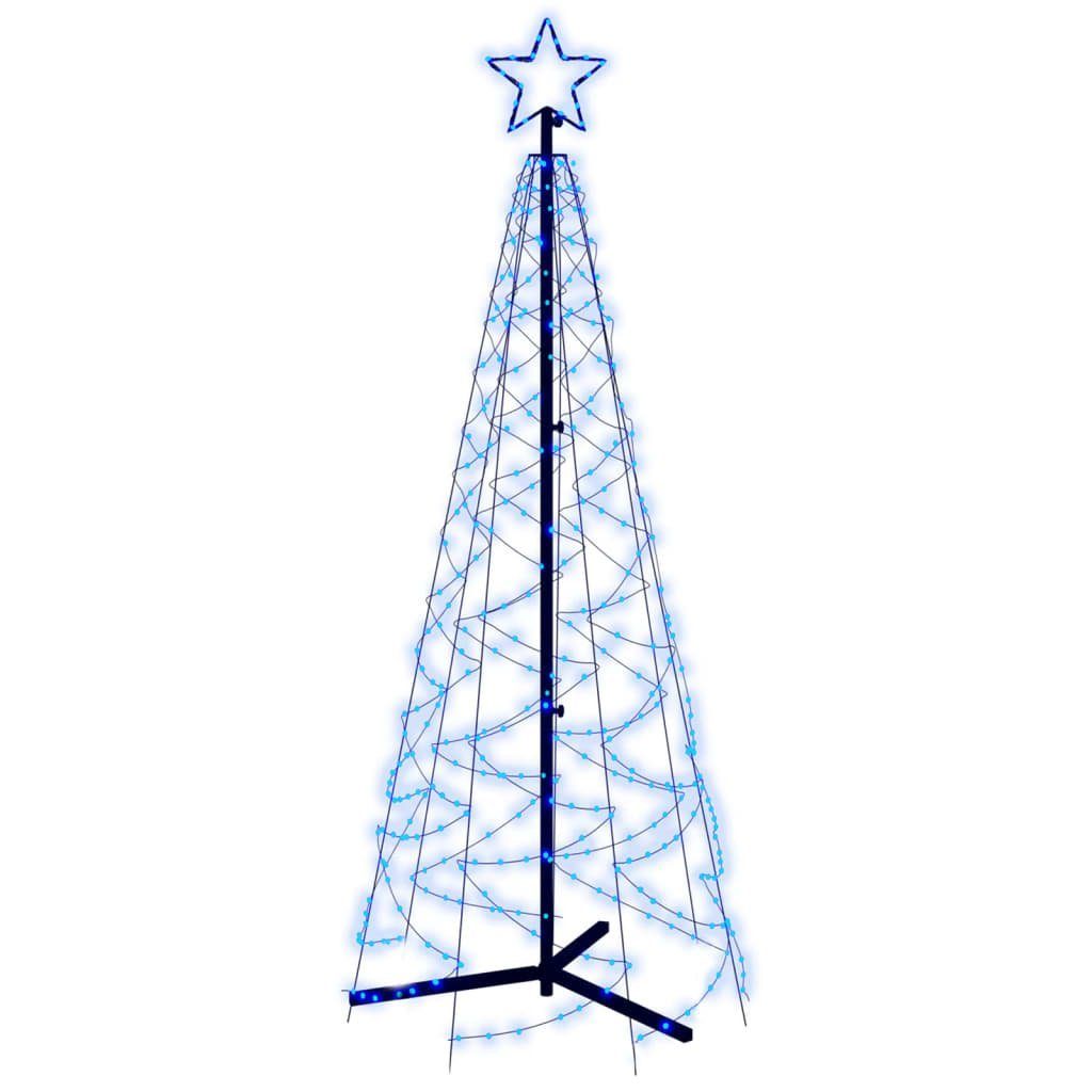 vidaXL LED Baum 200 70x180 Blau cm LED-Weihnachtsbaum Kegelform LEDs