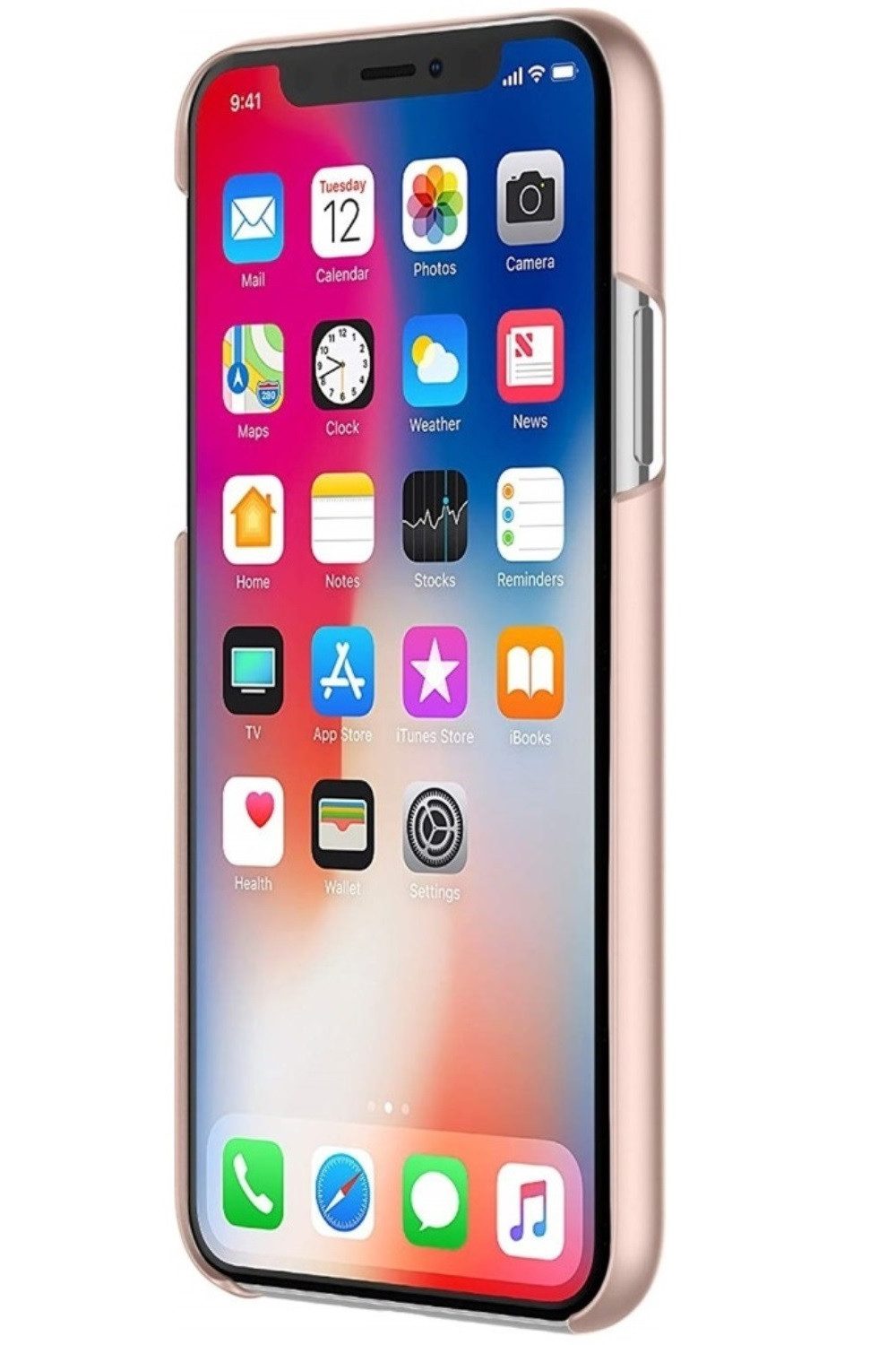 Incipio Handyhülle NGP Cover Rose Hard-Case Schutz-Hülle Tasche 5,8 Zoll, für Apple iPhone X/ Xs Wireless Charging kompatibel