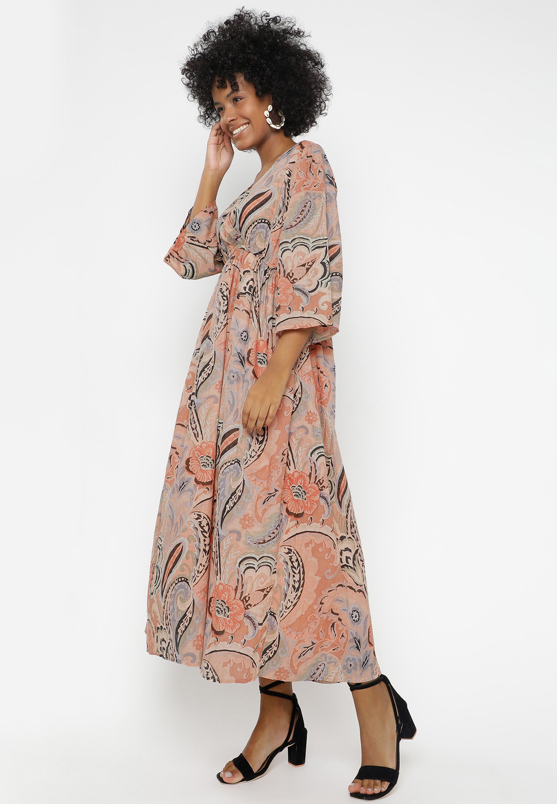 YC Fashion & Style Sommerkleid Farbenfrohes günstig online kaufen