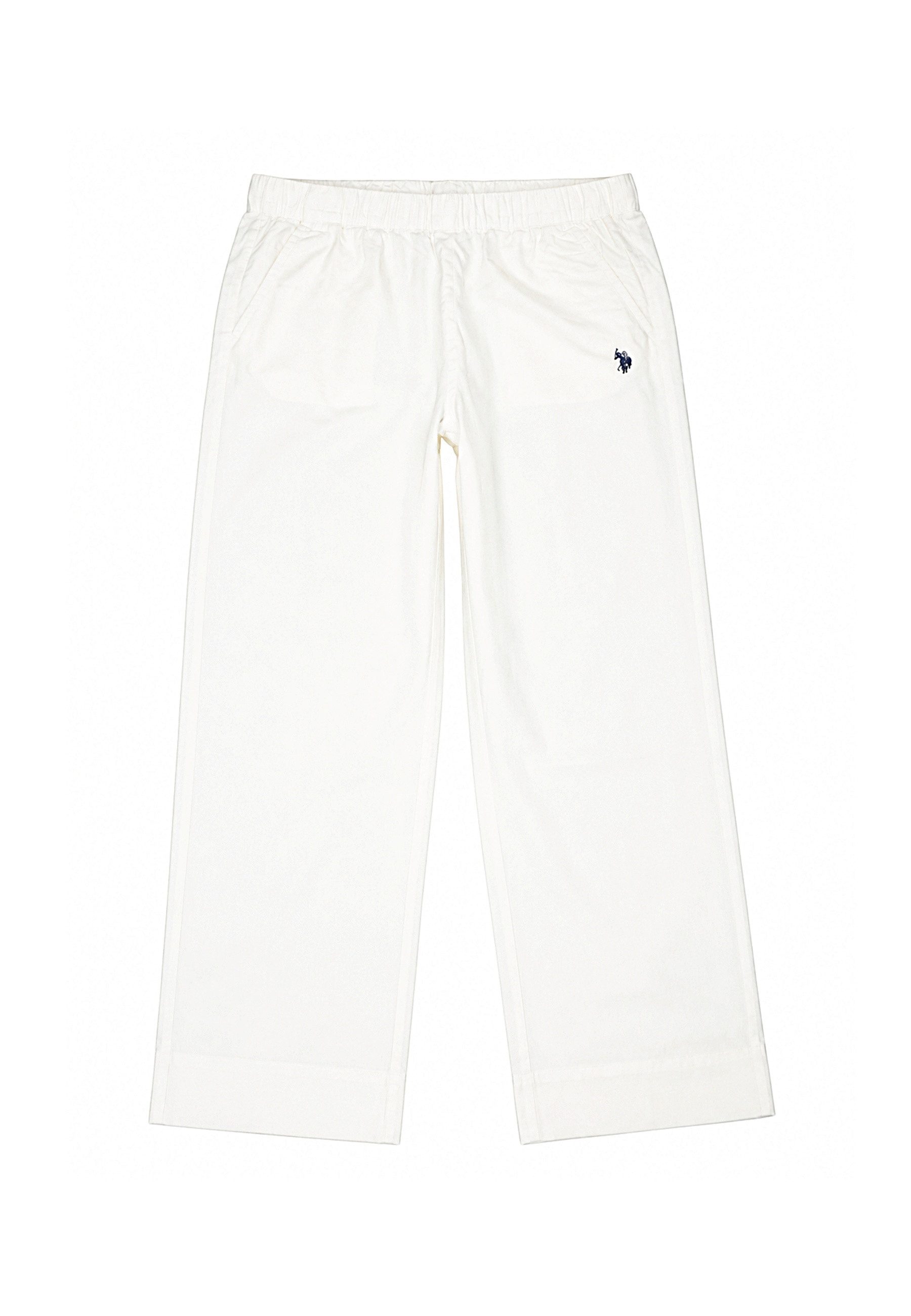 U.S. Polo Assn. Chinohose Leinenhose Chinohose (1-tlg)