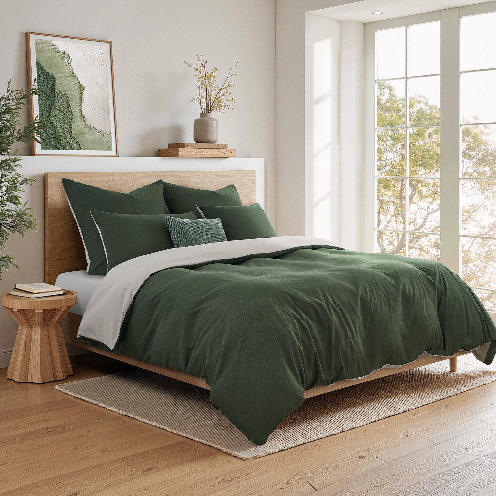 Topfinel Bettwäsche 135x200cm, Seersucker Bettwäsche-Sets, bügelfrei, aller günstig online kaufen