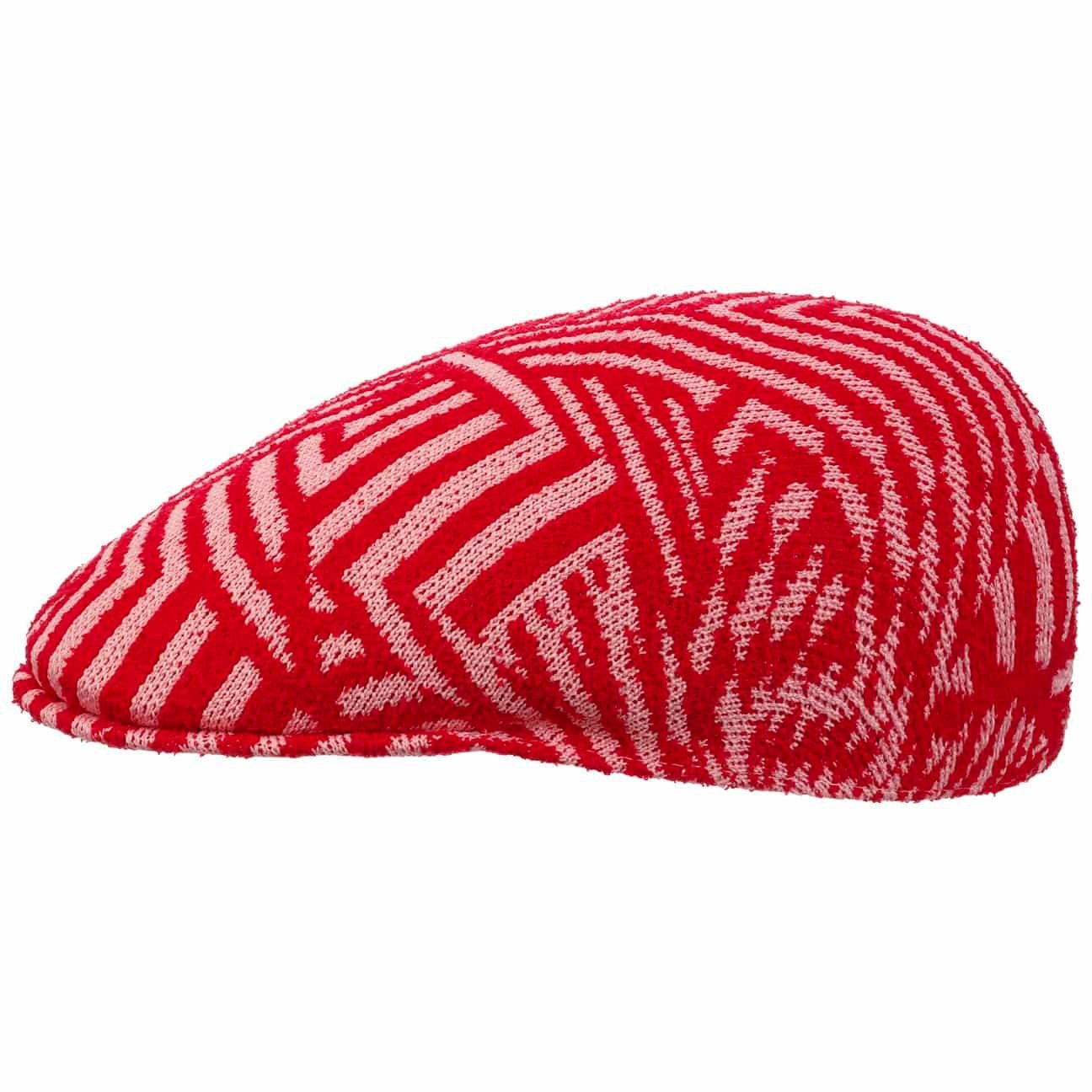 rot Schirm Cap mit (1-St) Schirmmütze Flat Kangol