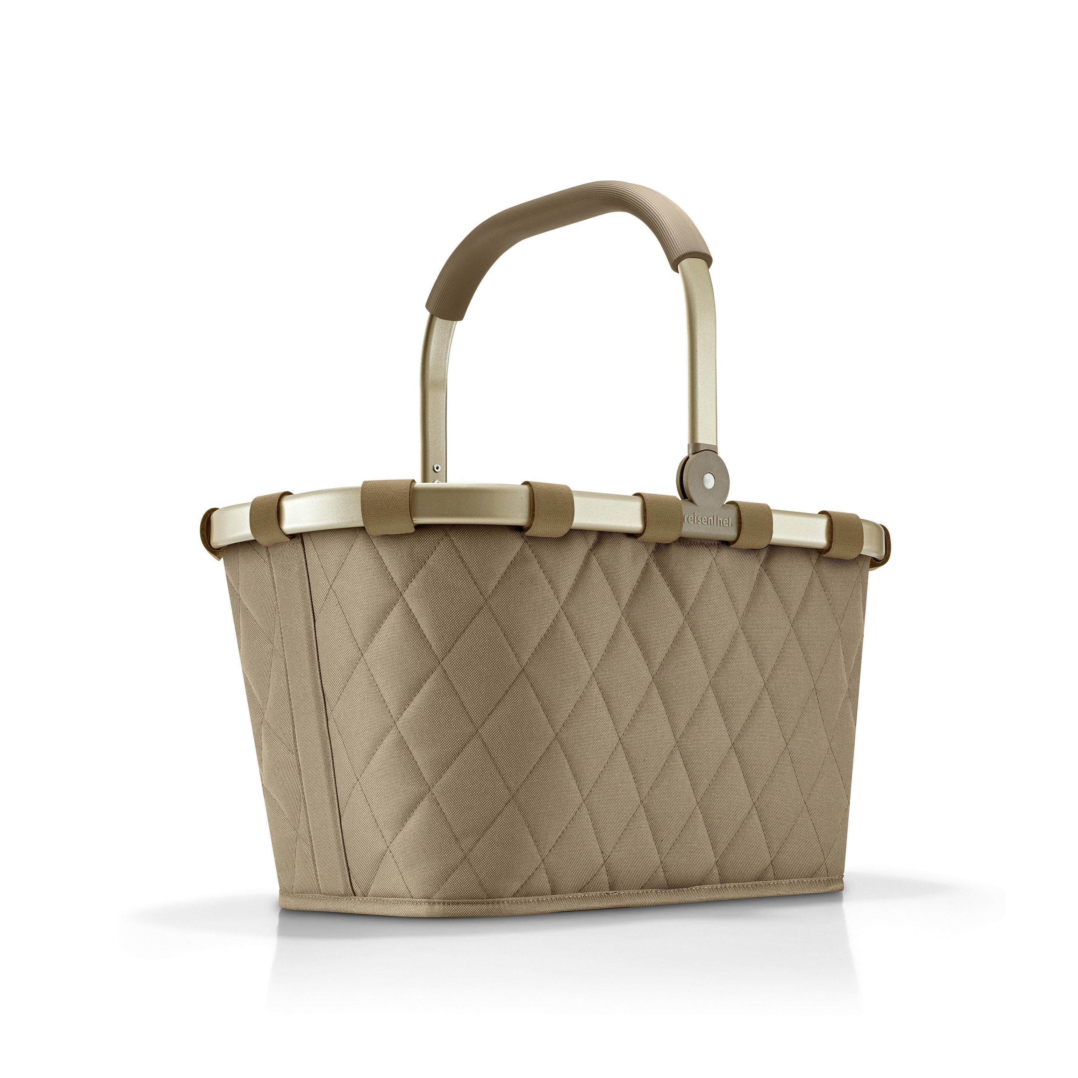 REISENTHEL® Einkaufskorb carrybag, 22 l, Standfüße, ummantelter Griff zum Umklappen, Innentasche Reißverschluss