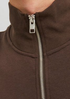 Jack & Jones Sweatshirt JORVESTERBRO SWEAT QUARTER ZIP HN NOOS