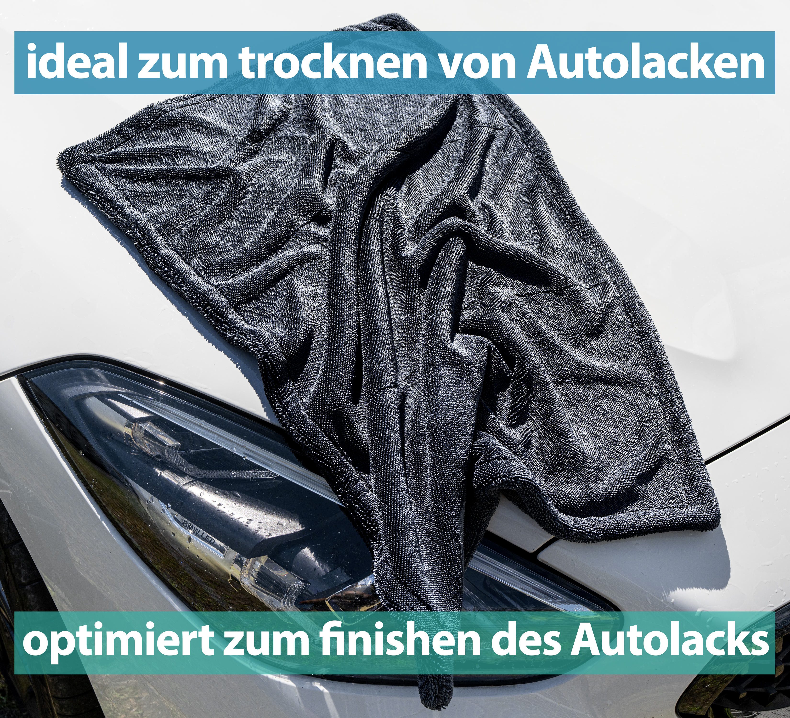 Kemes Mikrofasertücher Auto XXL Ultra saugstark mit 1400 GSM Trockentuch Mikrofasertuch (50x80 cm, 1-tlg., Extrem Saugstark 5-Fache) – Bild 3 von 5