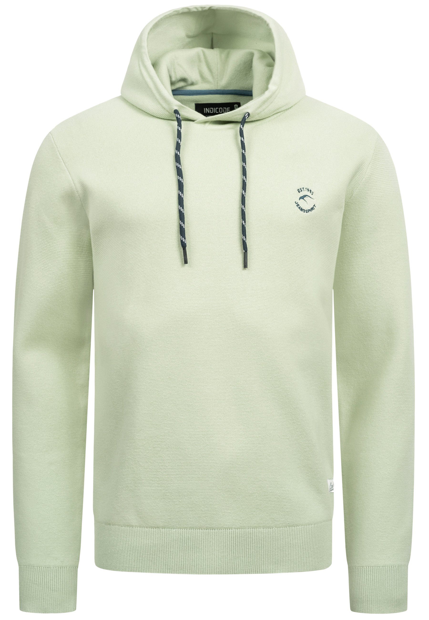 Indicode Hoodie Herren Longview Sweatshirt Kapuze Herrenhoodie günstig online kaufen