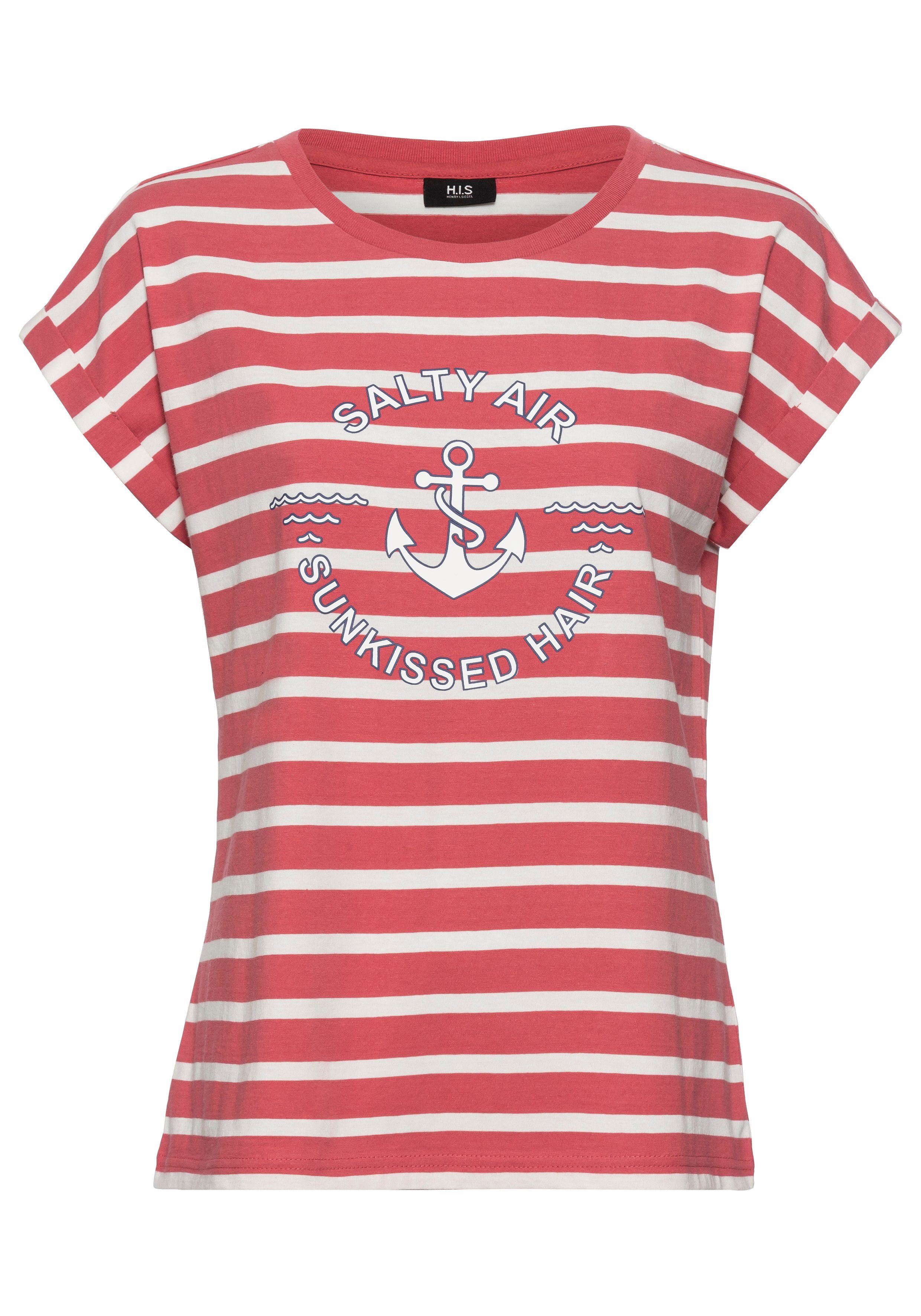 H.I.S T-Shirt, (1 tlg.), mit kurzen Ärmeln günstig online kaufen