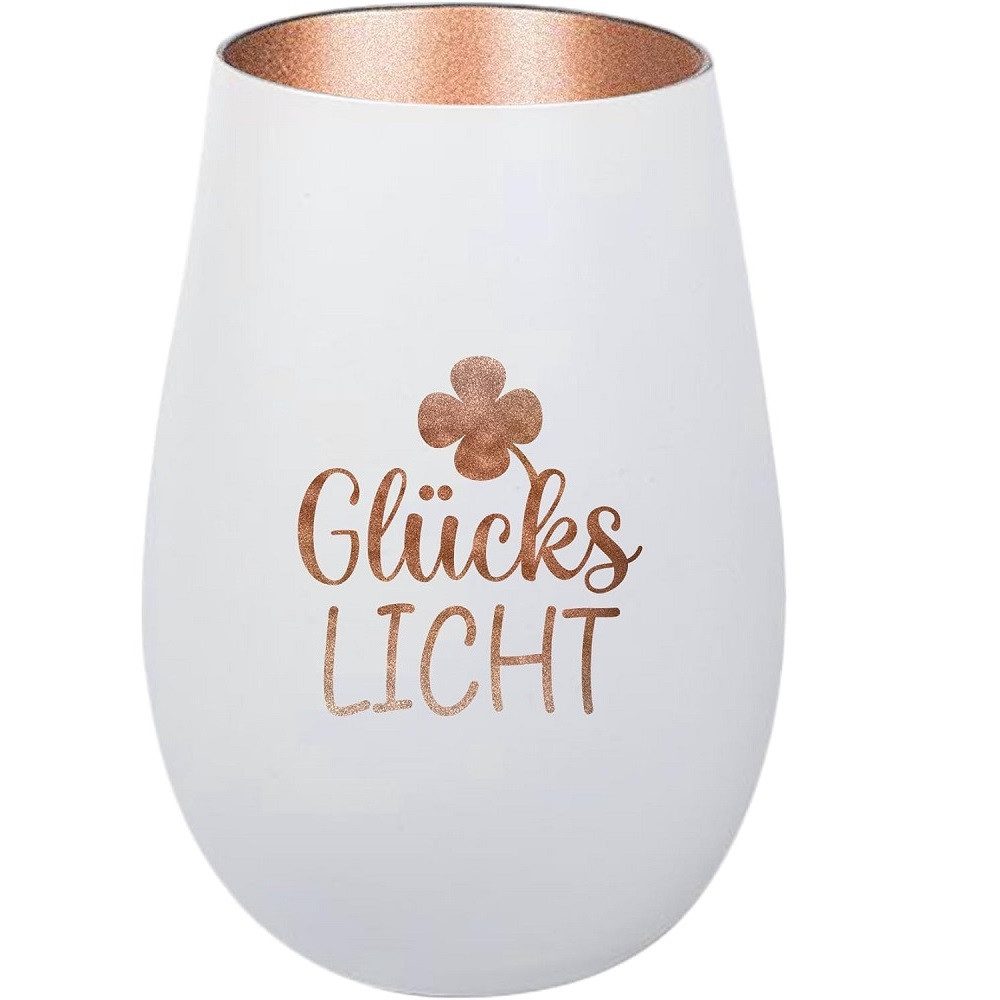 Windlicht Personalisiertes Windlicht: 'GlücksLicht'. Perfekte Beleuchtung für